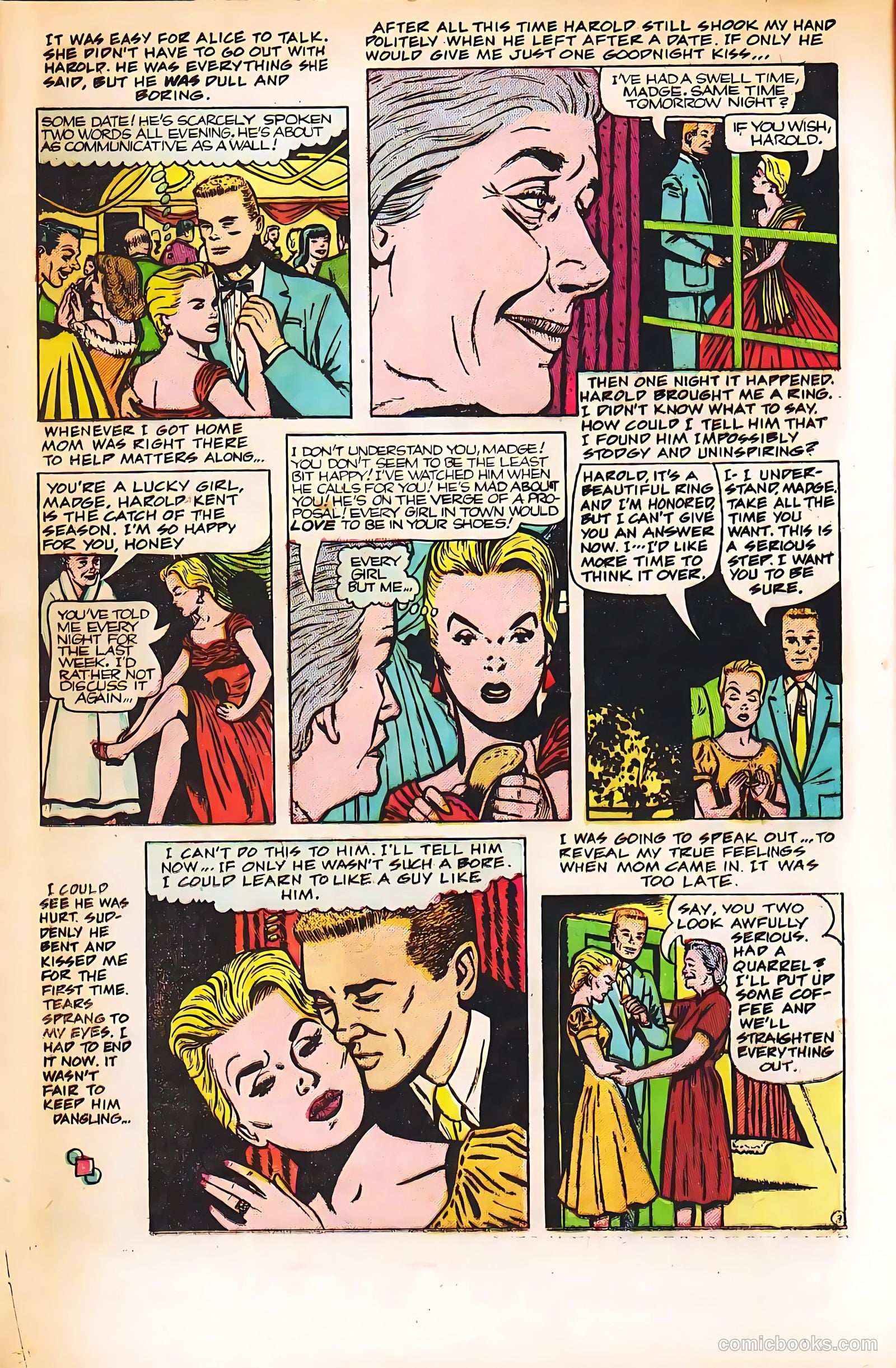 Boy Loves Girl #54 (1955) — page 12 of 36