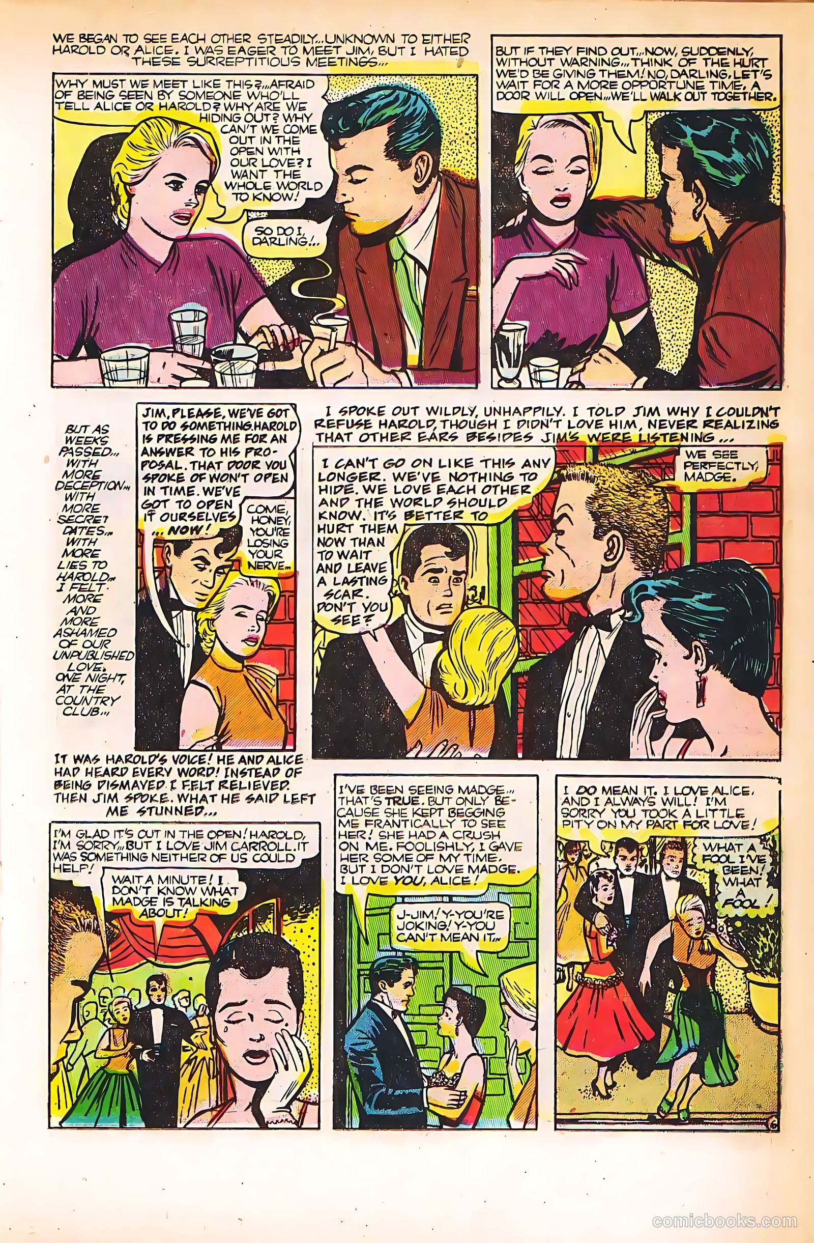 Boy Loves Girl #54 (1955) — page 15 of 36