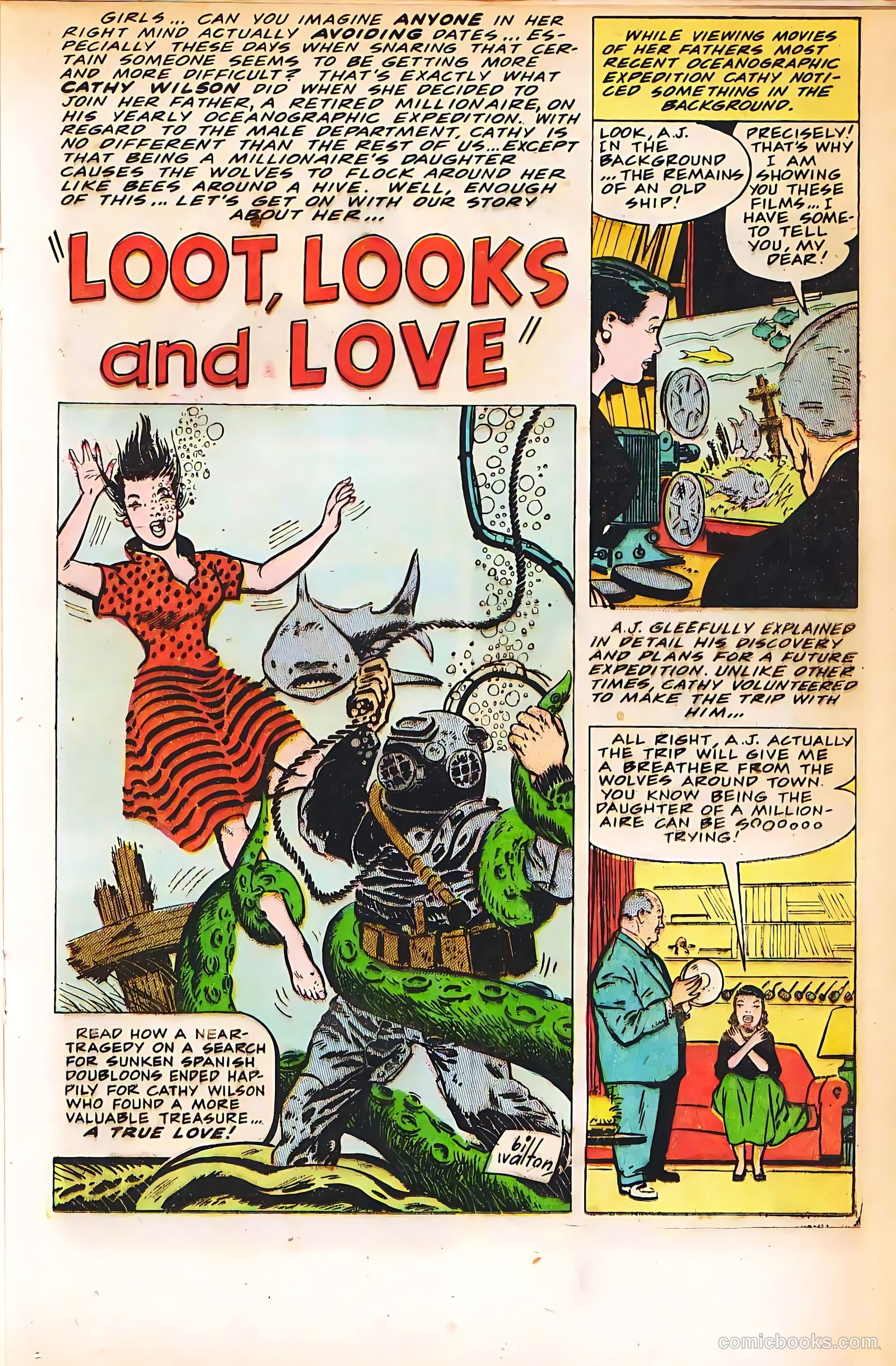 Boy Loves Girl #54 (1955) — page 17 of 36
