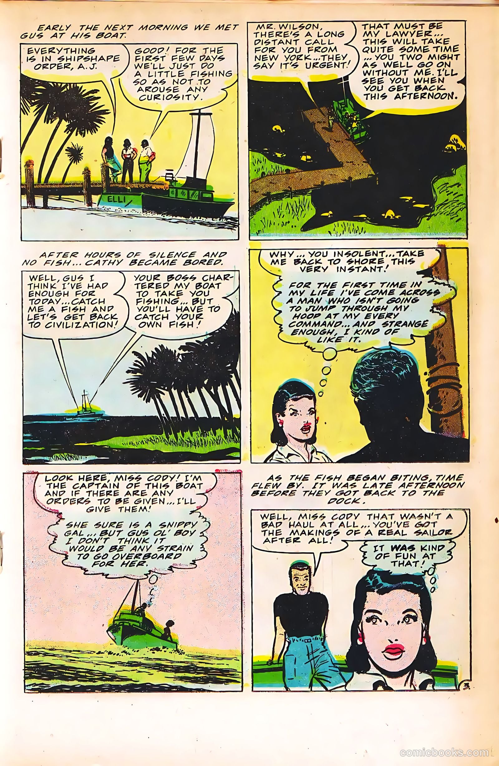 Boy Loves Girl #54 (1955) — page 19 of 36