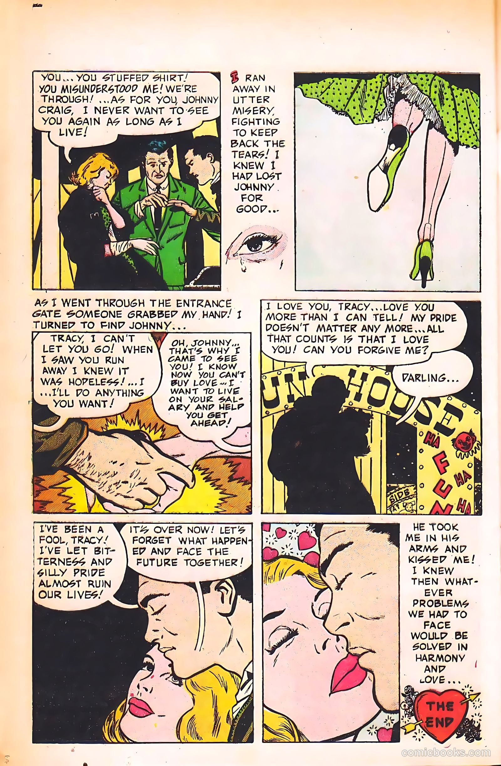 Boy Loves Girl #54 (1955) — page 32 of 36