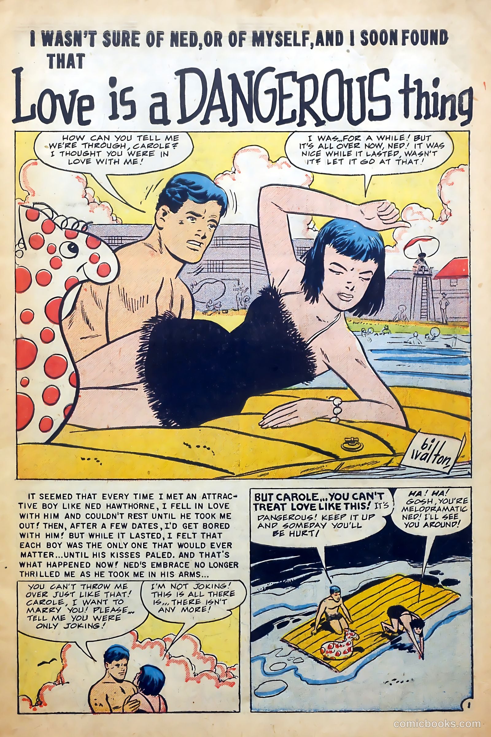 Boy Loves Girl #56 (1956) — page 3 of 36