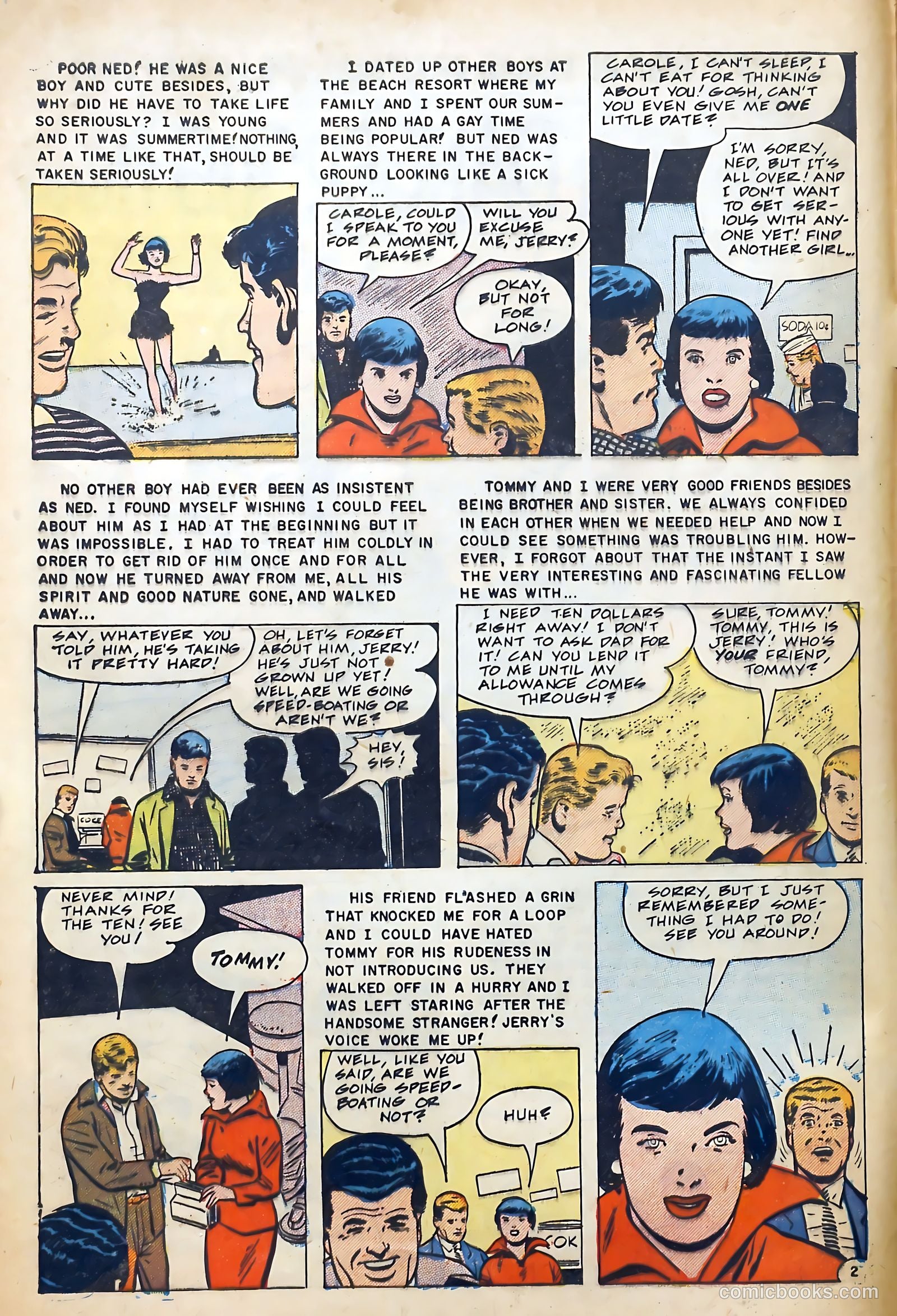 Boy Loves Girl #56 (1956) — page 4 of 36