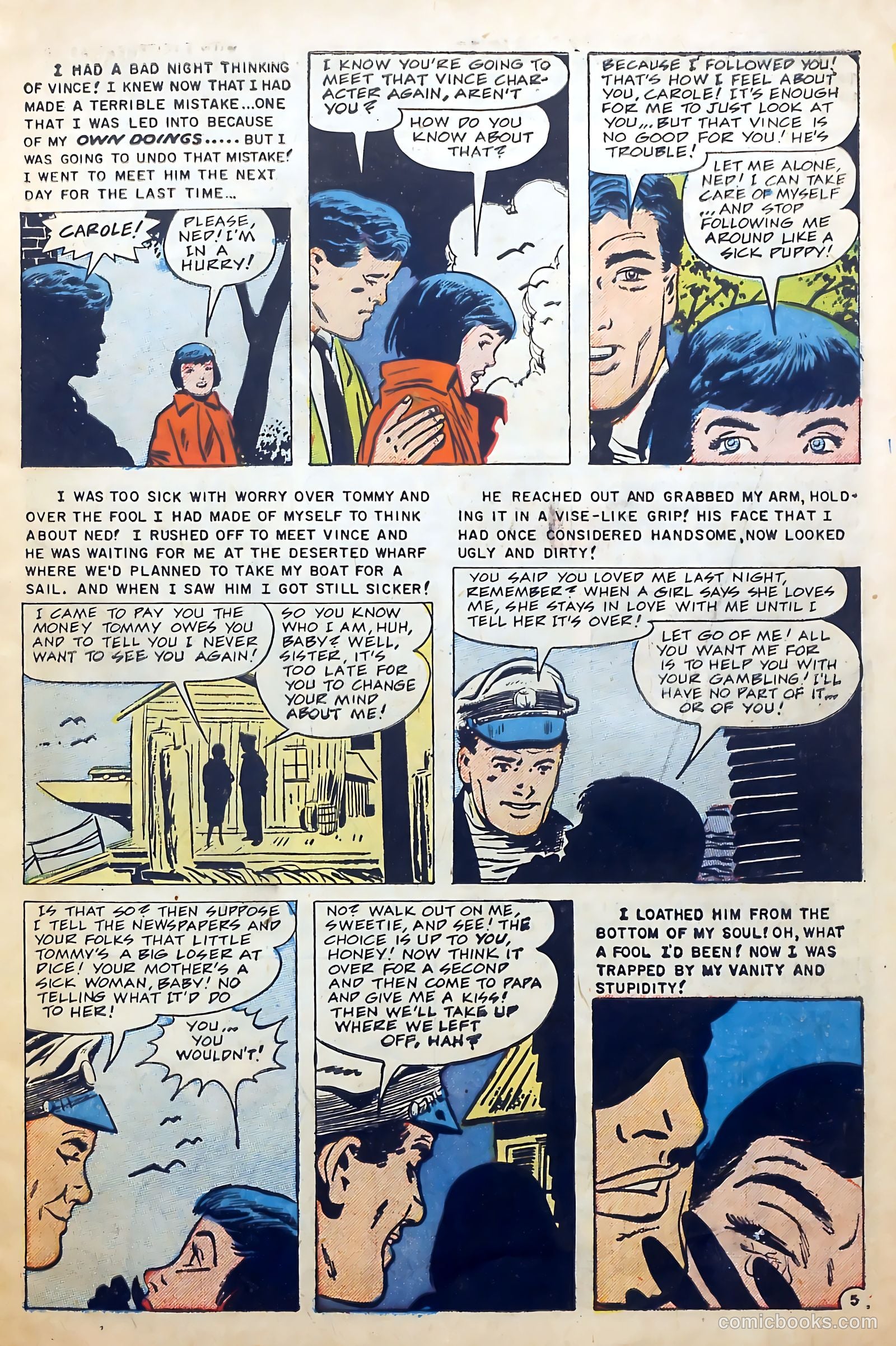 Boy Loves Girl #56 (1956) — page 7 of 36
