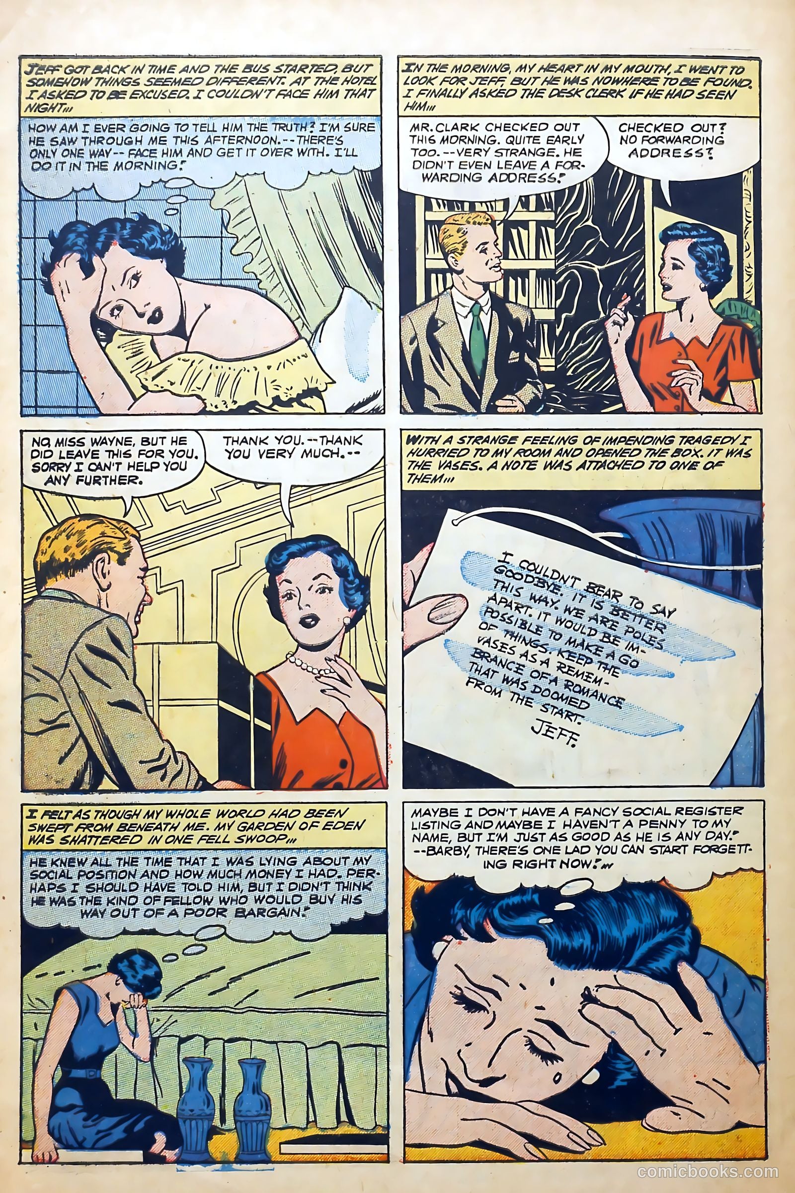Boy Loves Girl #56 (1956) — page 30 of 36