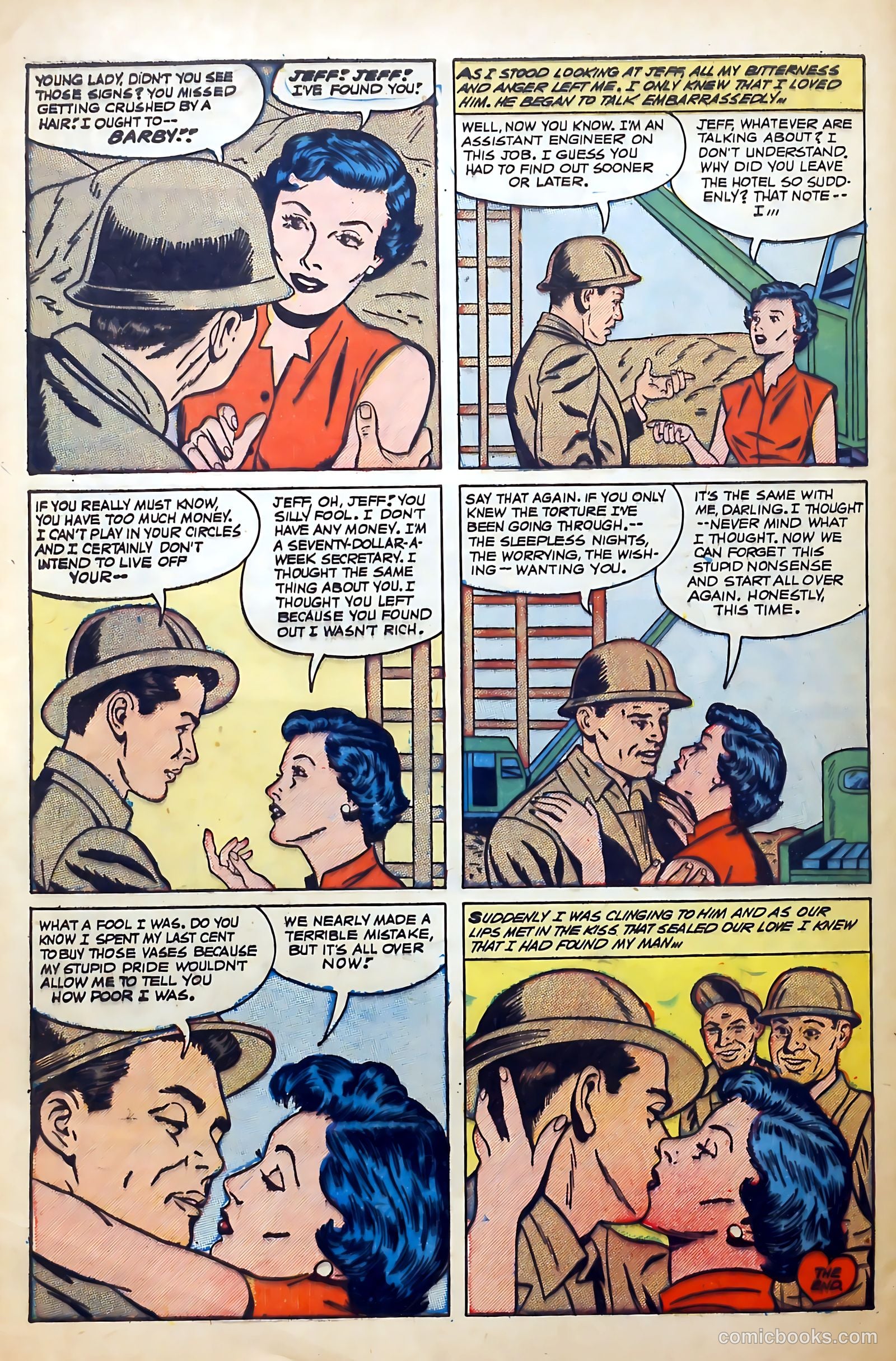 Boy Loves Girl #56 (1956) — page 32 of 36