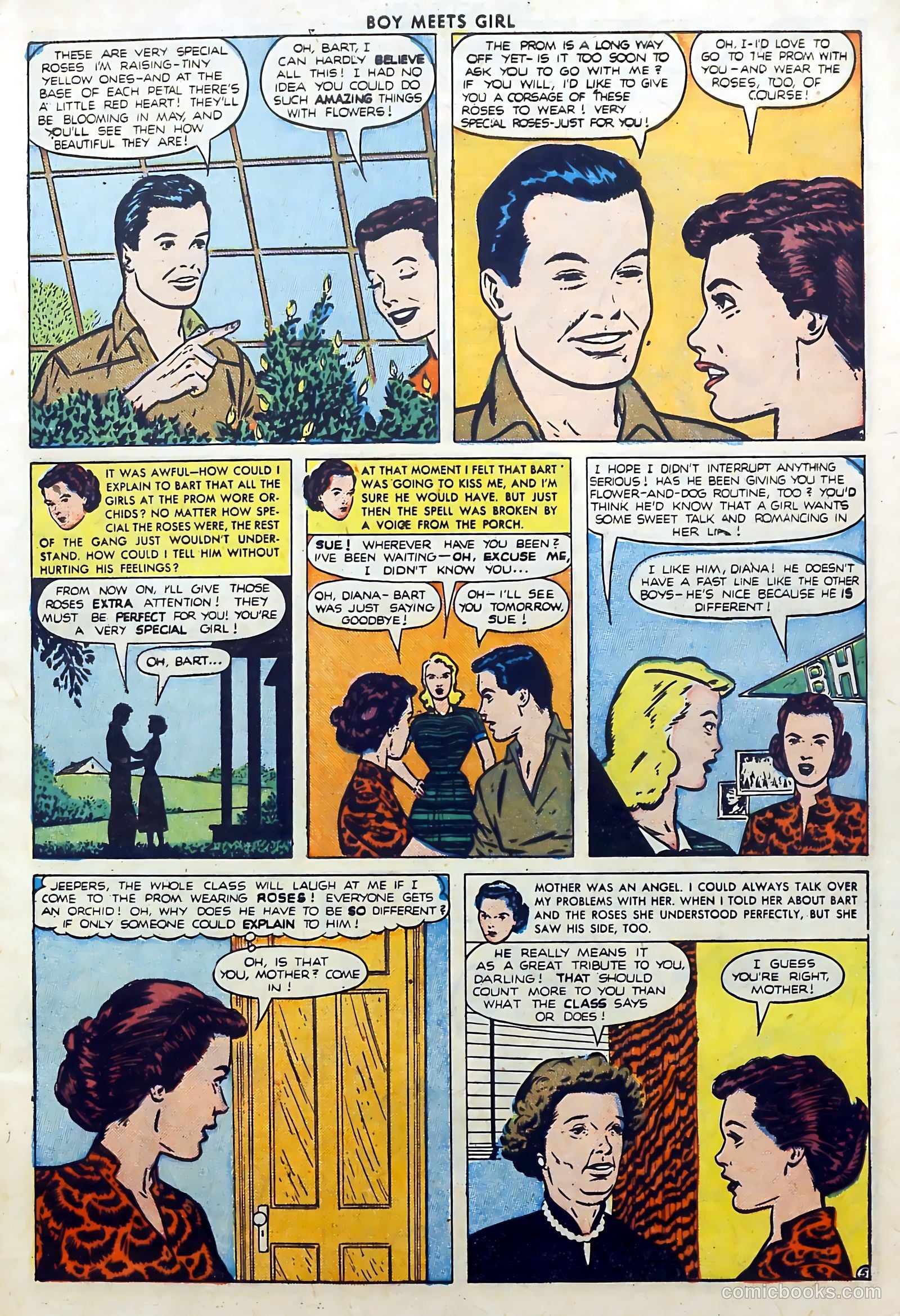 Boy Meets Girl #1 (1950) — page 7 of 53