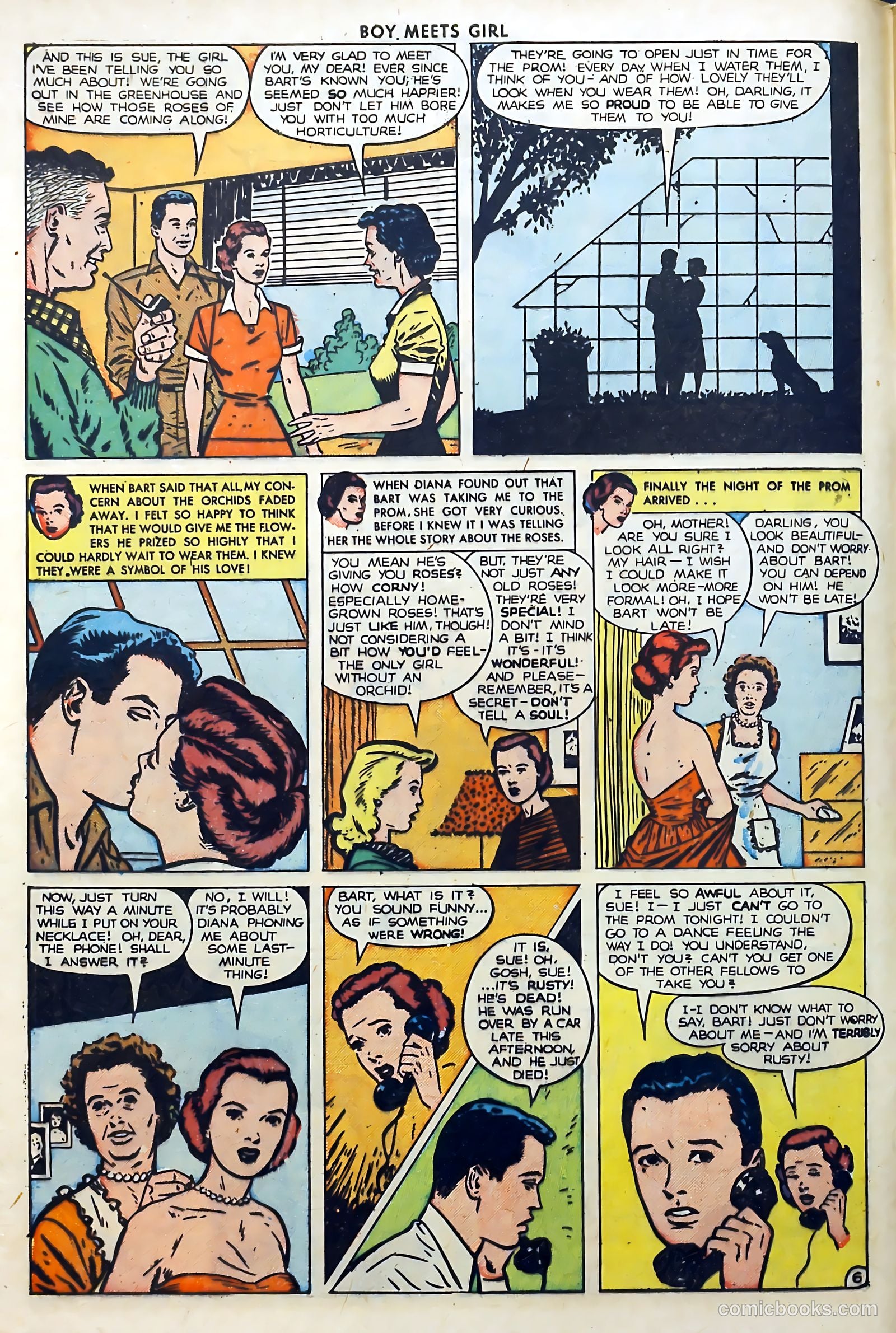 Boy Meets Girl #1 (1950) — page 8 of 53