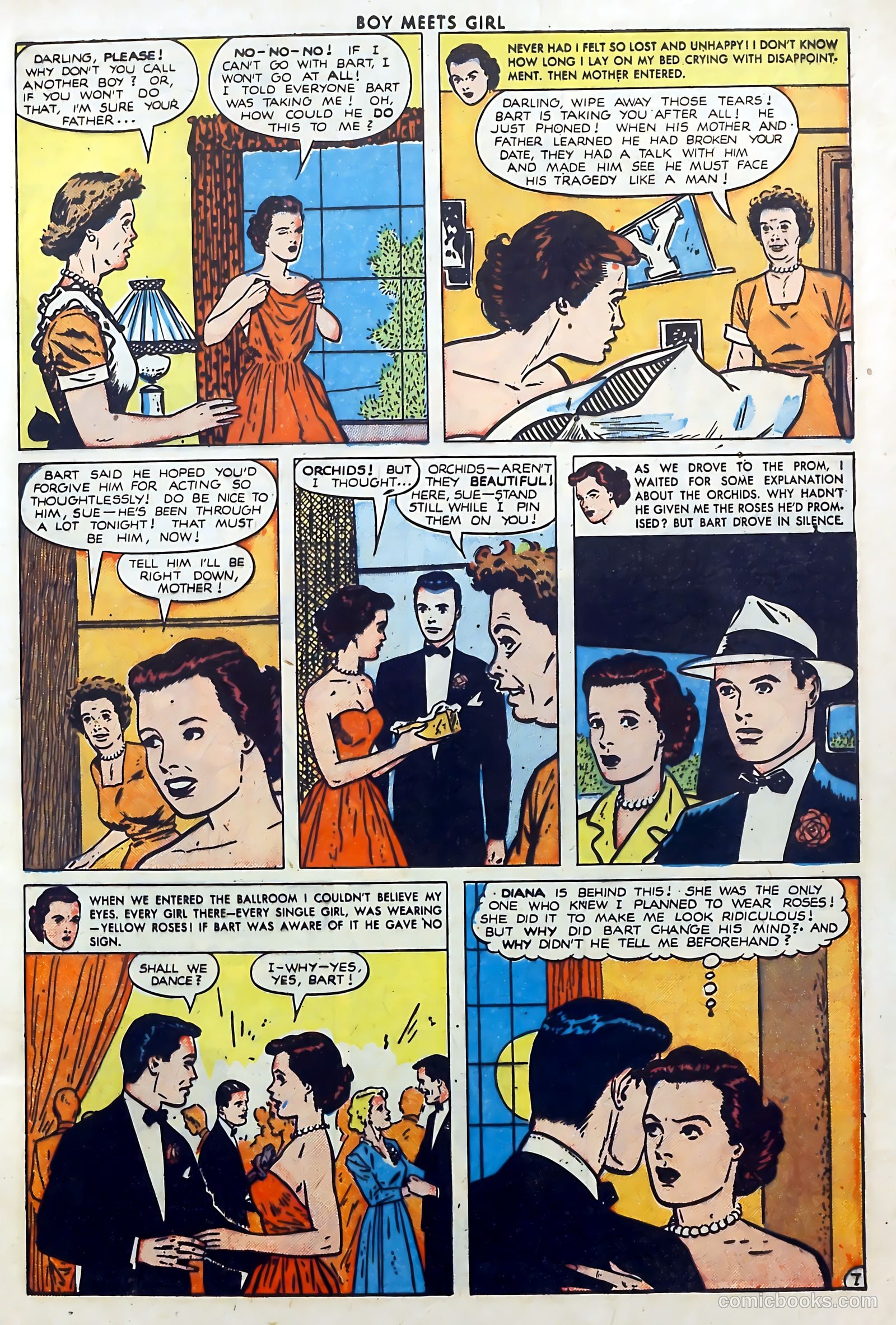 Boy Meets Girl #1 (1950) — page 9 of 53
