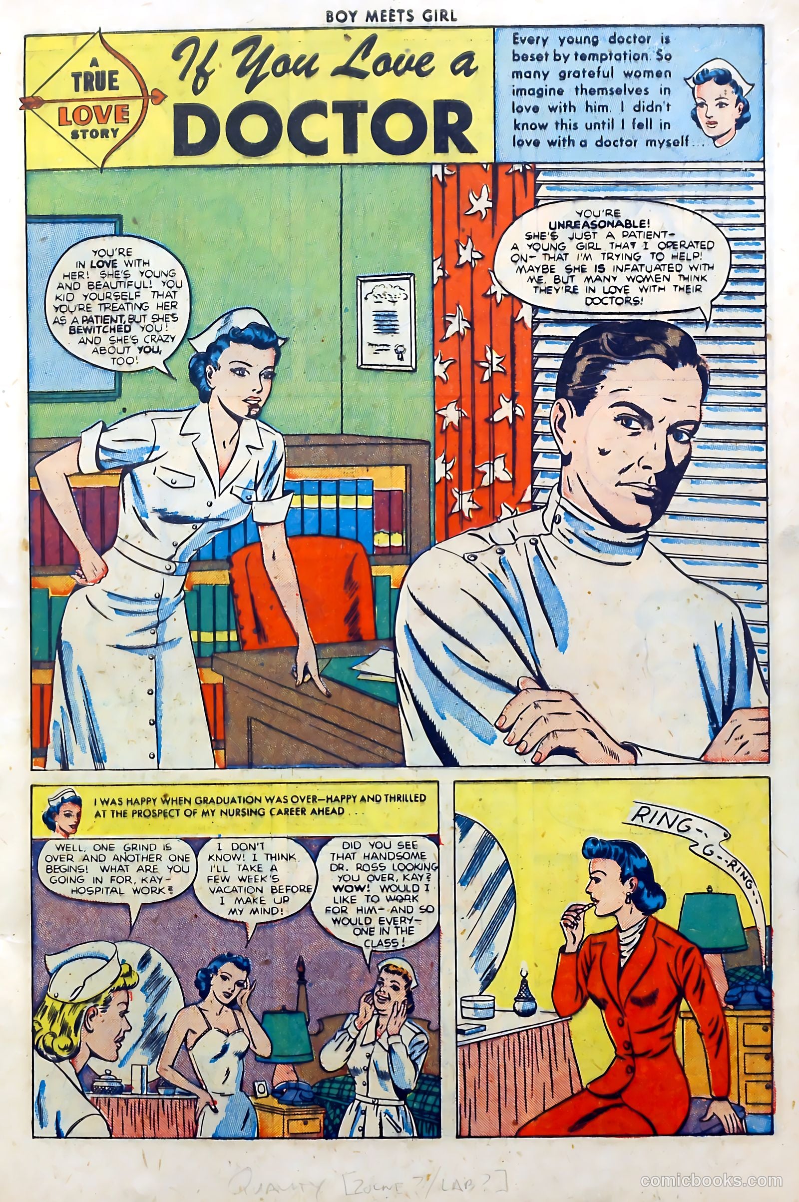 Boy Meets Girl #1 (1950) — page 13 of 53