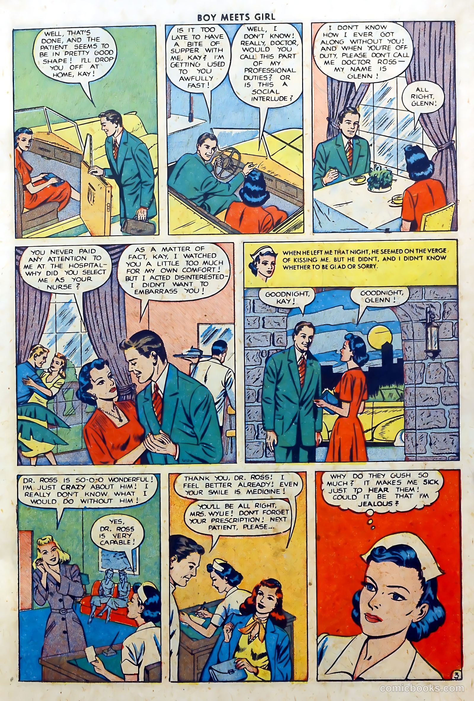 Boy Meets Girl #1 (1950) — page 15 of 53