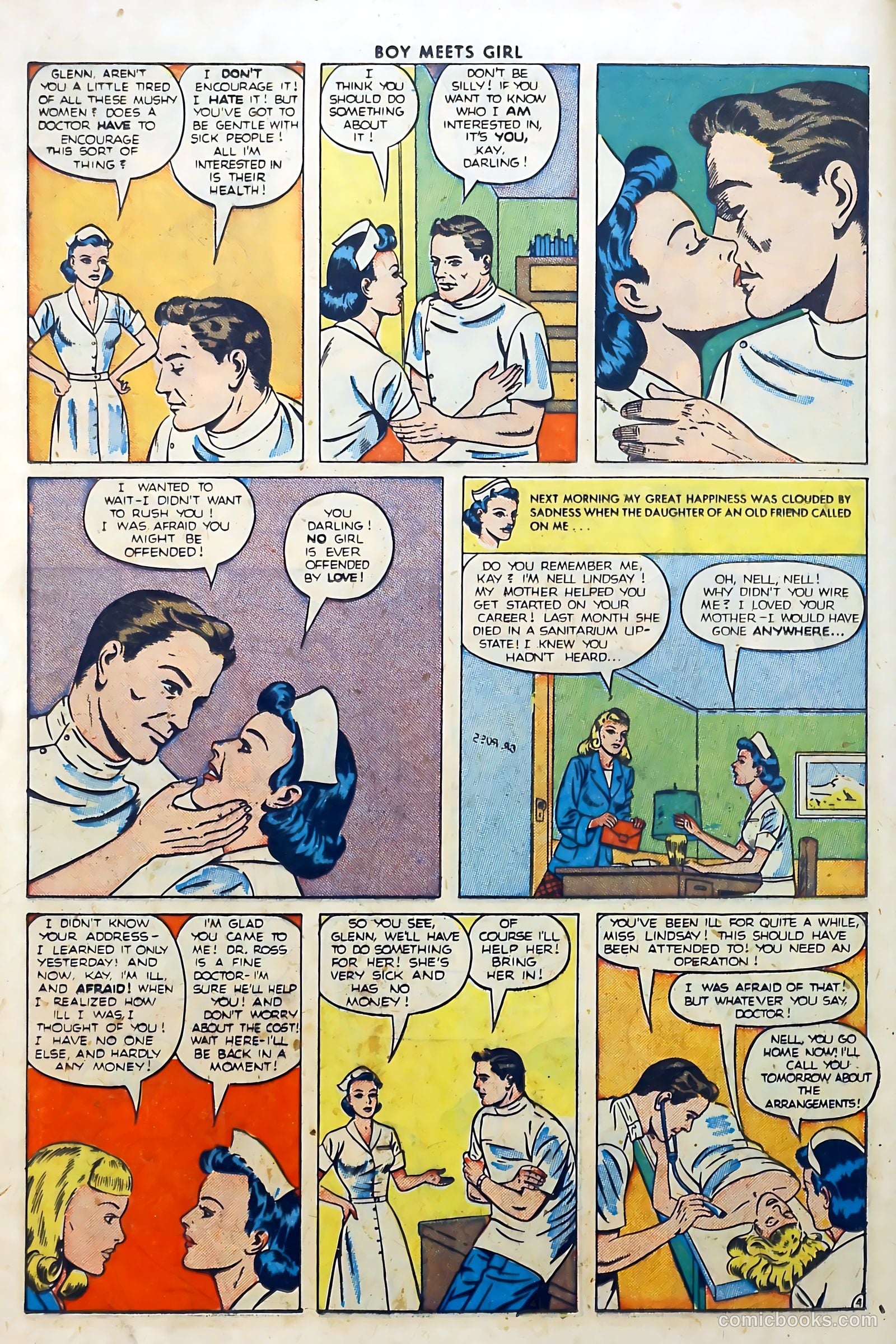 Boy Meets Girl #1 (1950) — page 16 of 53