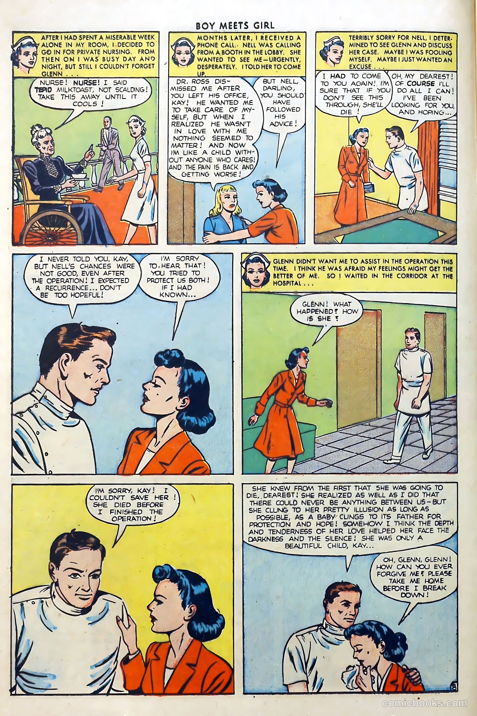 Boy Meets Girl #1 (1950) — page 20 of 53