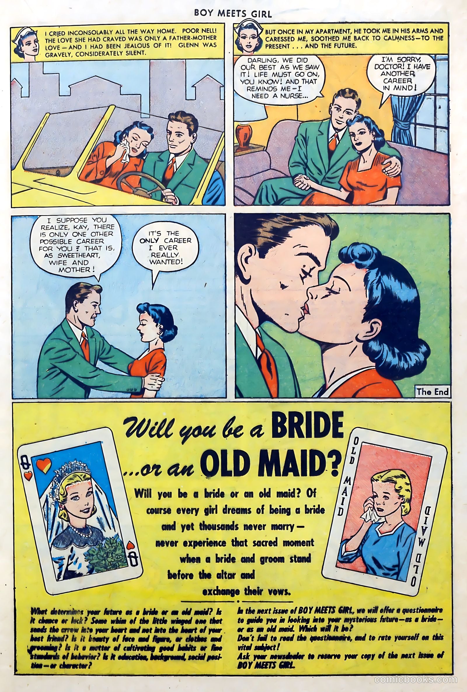 Boy Meets Girl #1 (1950) — page 21 of 53
