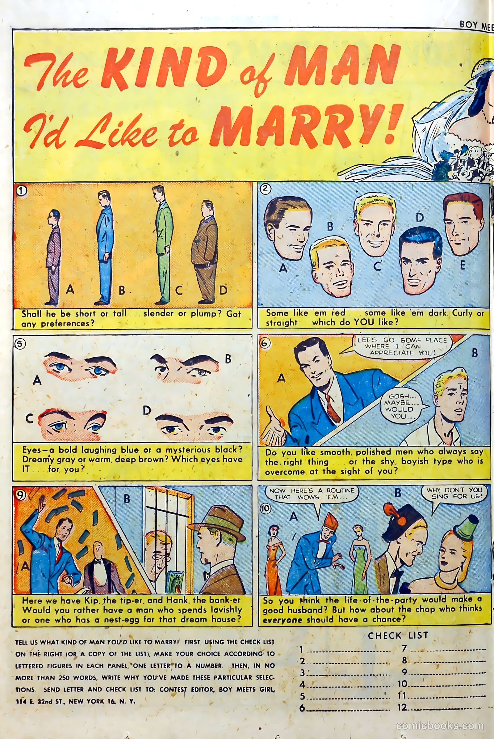Boy Meets Girl #1 (1950) — page 26 of 53