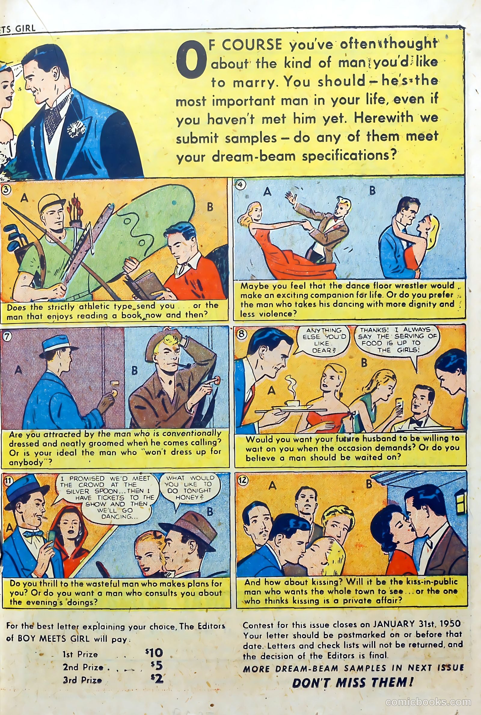 Boy Meets Girl #1 (1950) — page 27 of 53