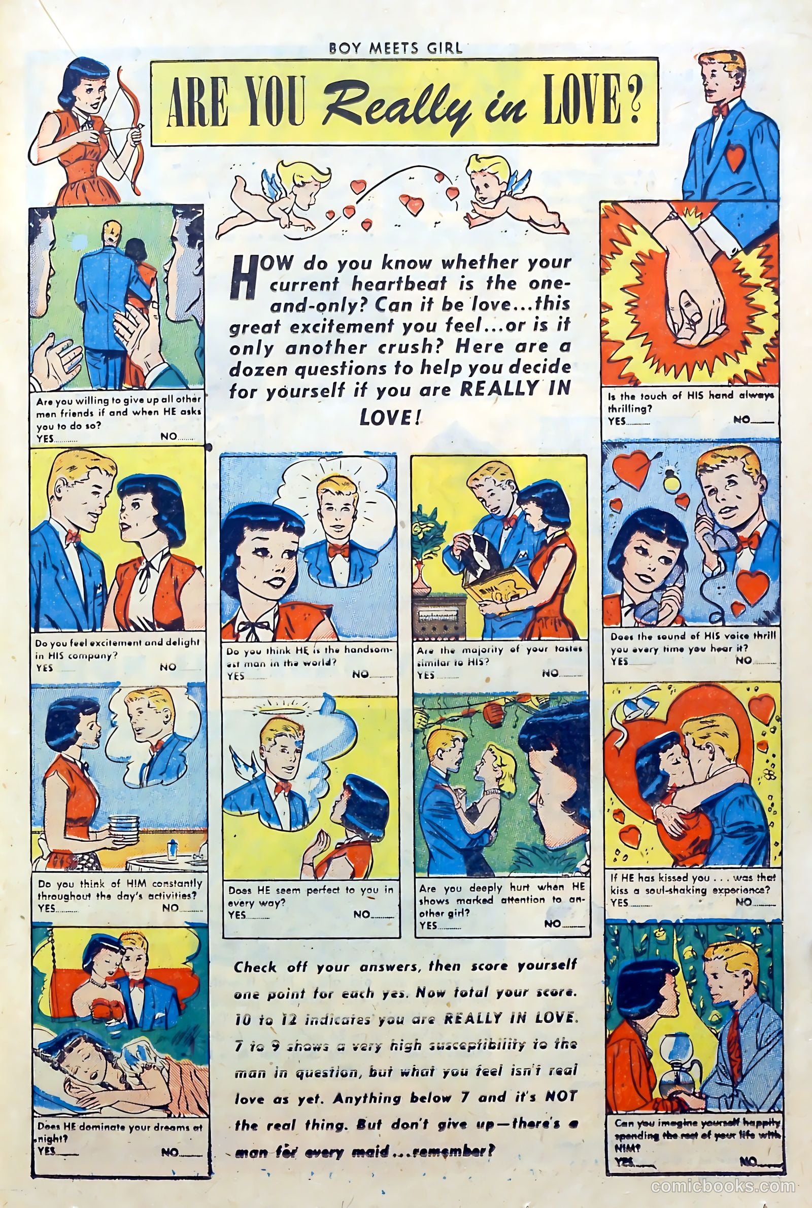 Boy Meets Girl #1 (1950) — page 29 of 53