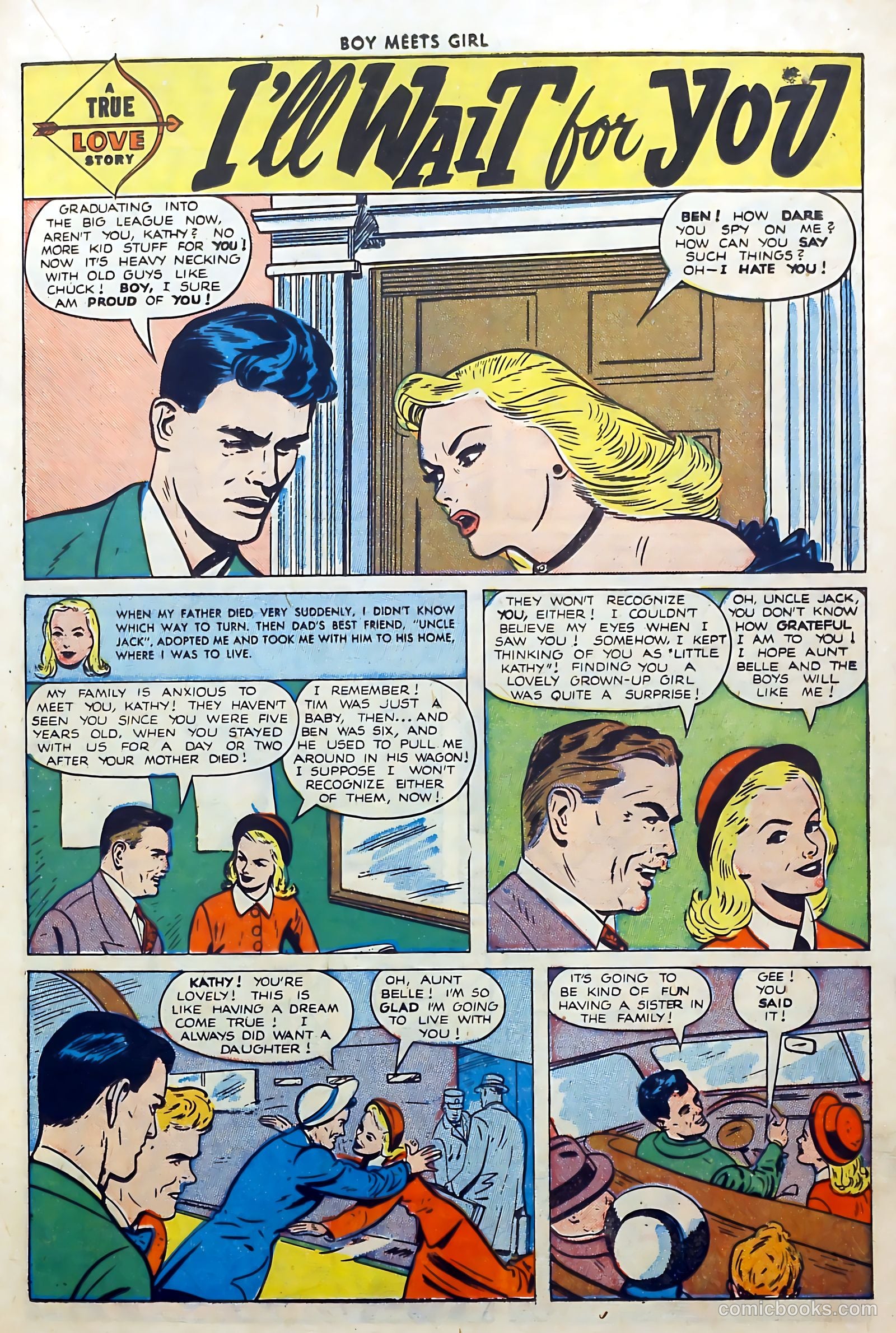Boy Meets Girl #1 (1950) — page 31 of 53