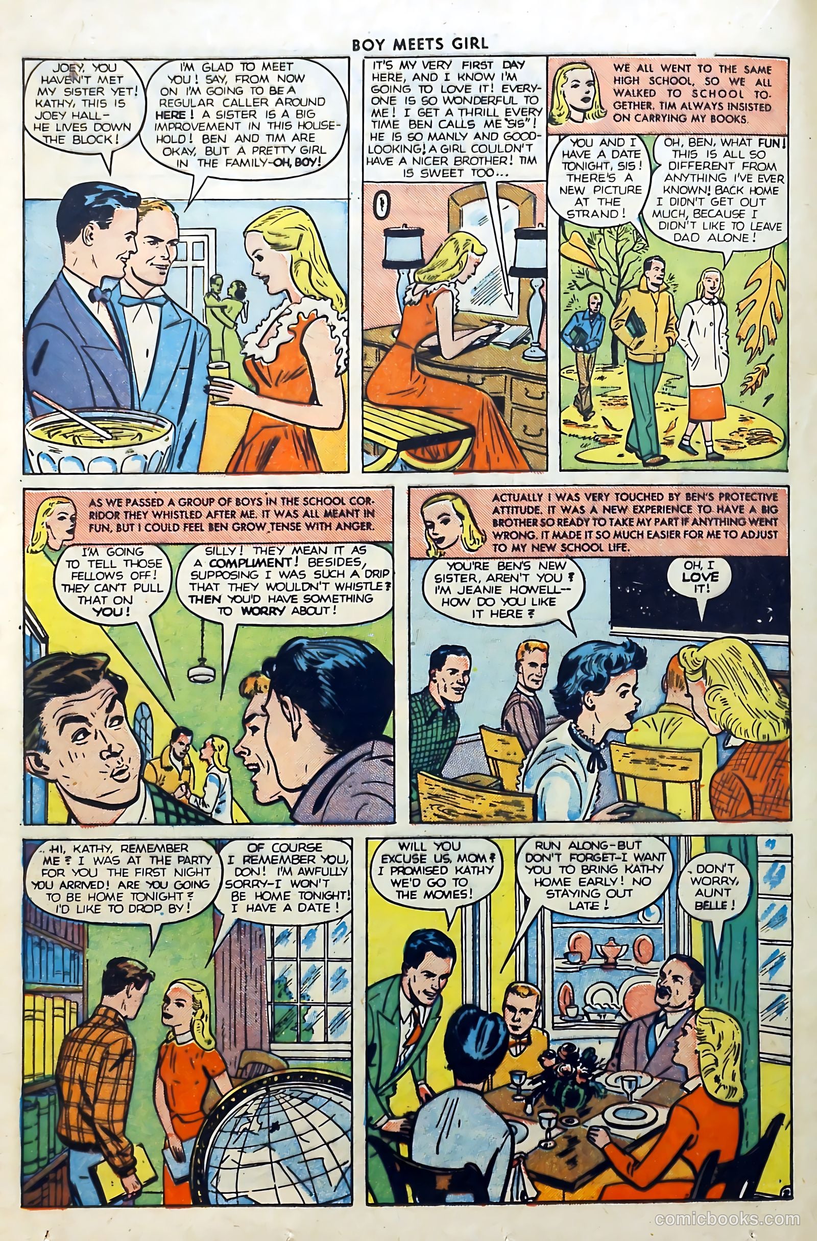 Boy Meets Girl #1 (1950) — page 32 of 53