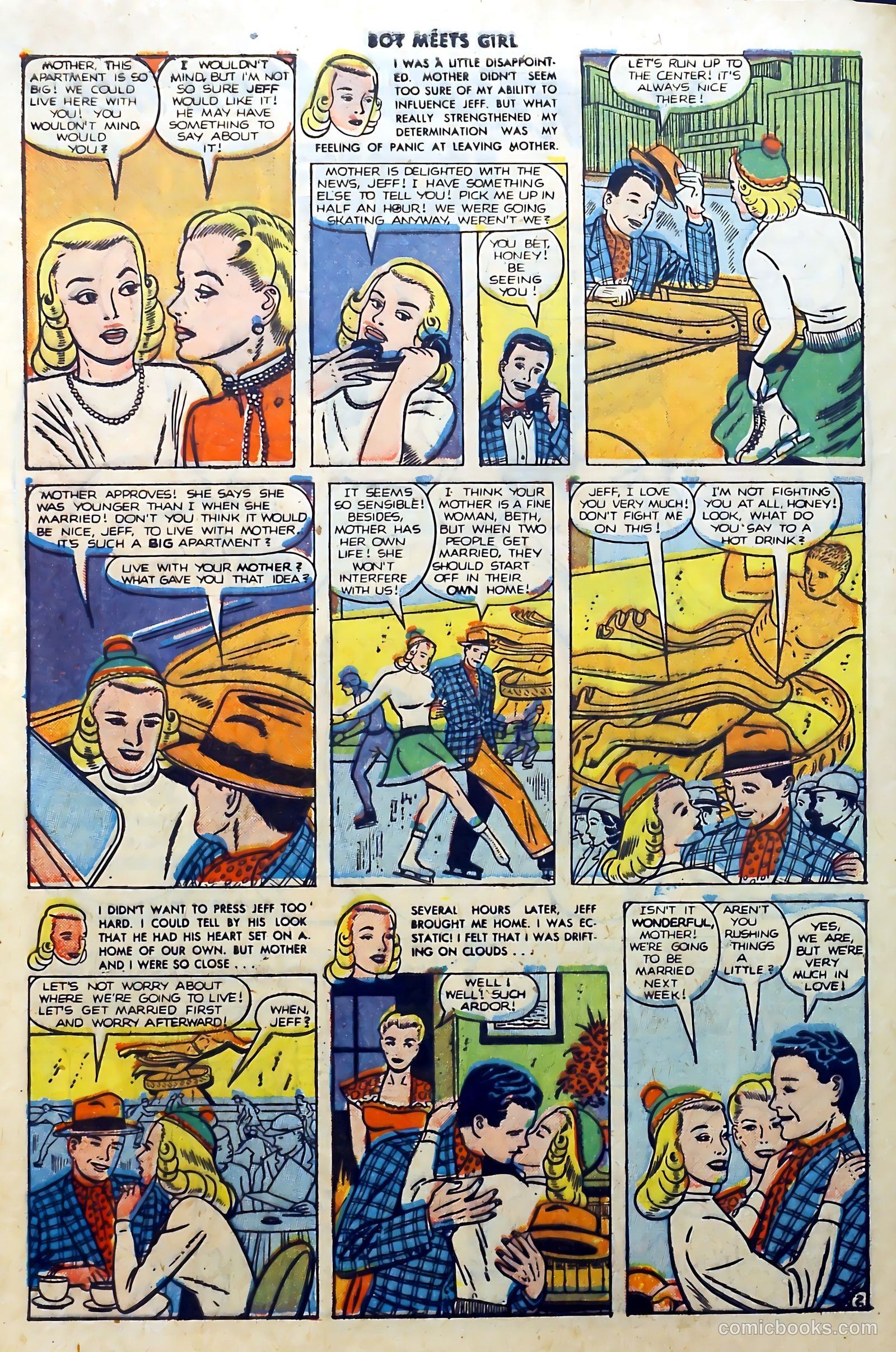 Boy Meets Girl #1 (1950) — page 42 of 53