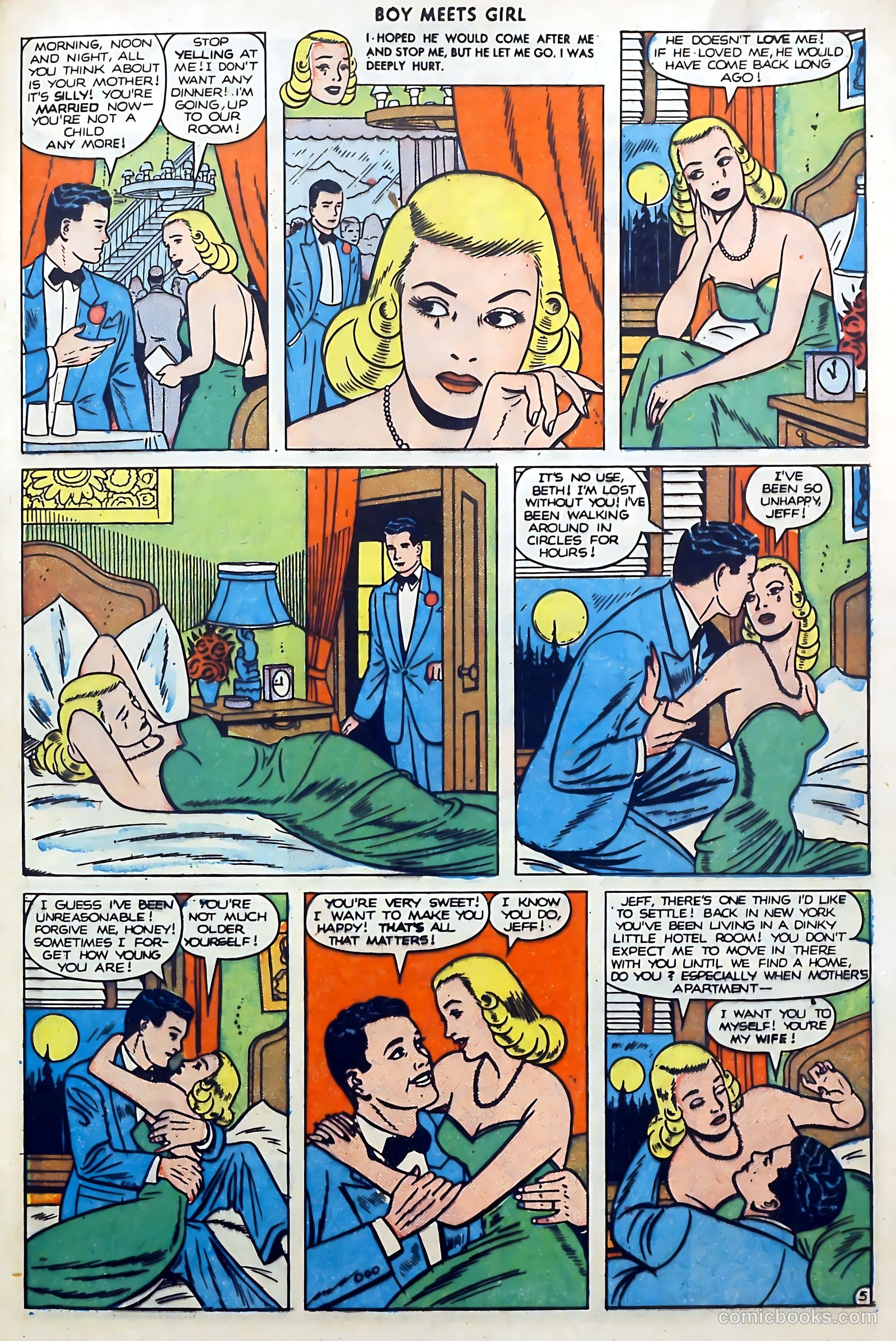Boy Meets Girl #1 (1950) — page 45 of 53