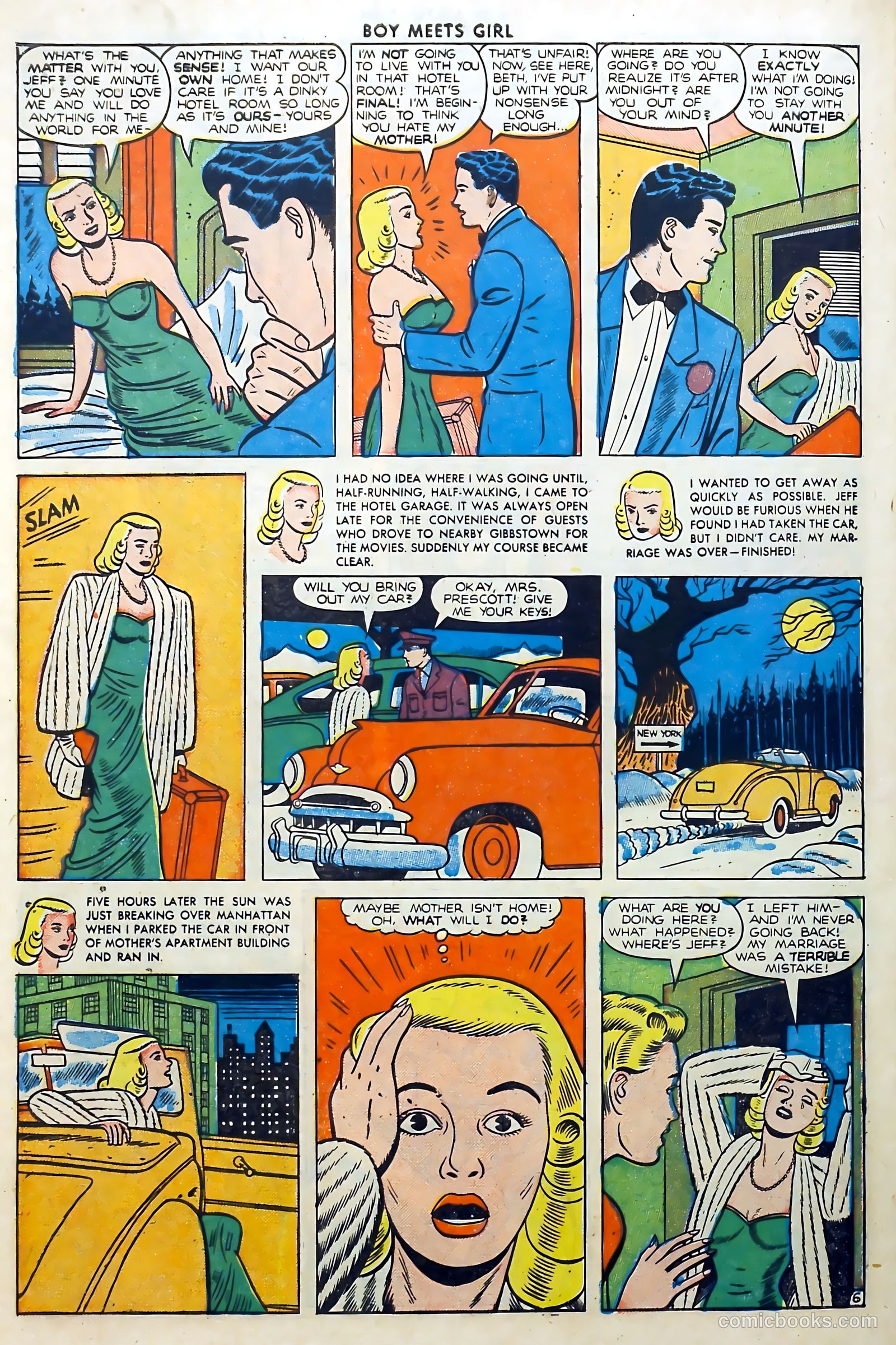 Boy Meets Girl #1 (1950) — page 46 of 53