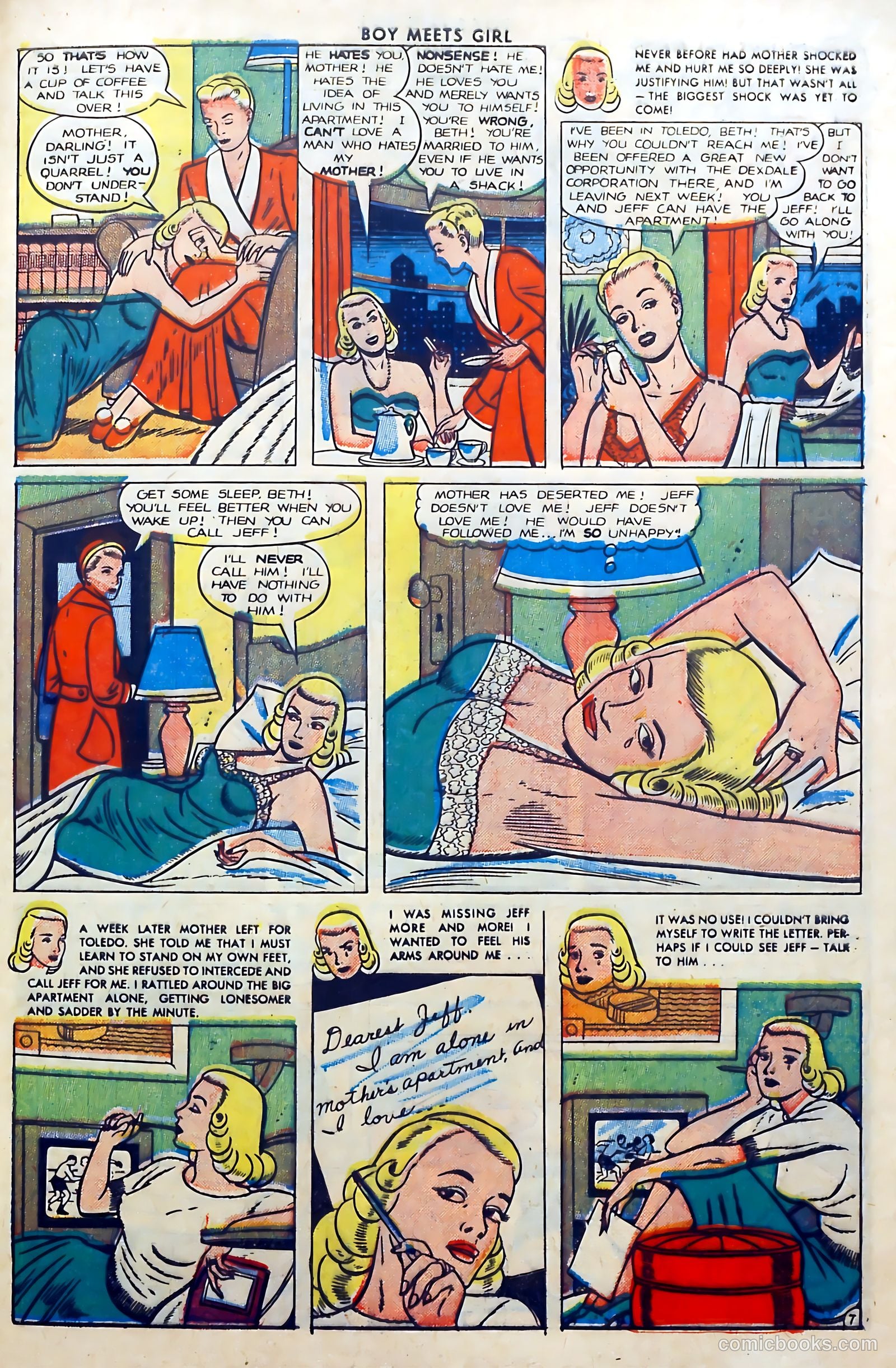 Boy Meets Girl #1 (1950) — page 47 of 53
