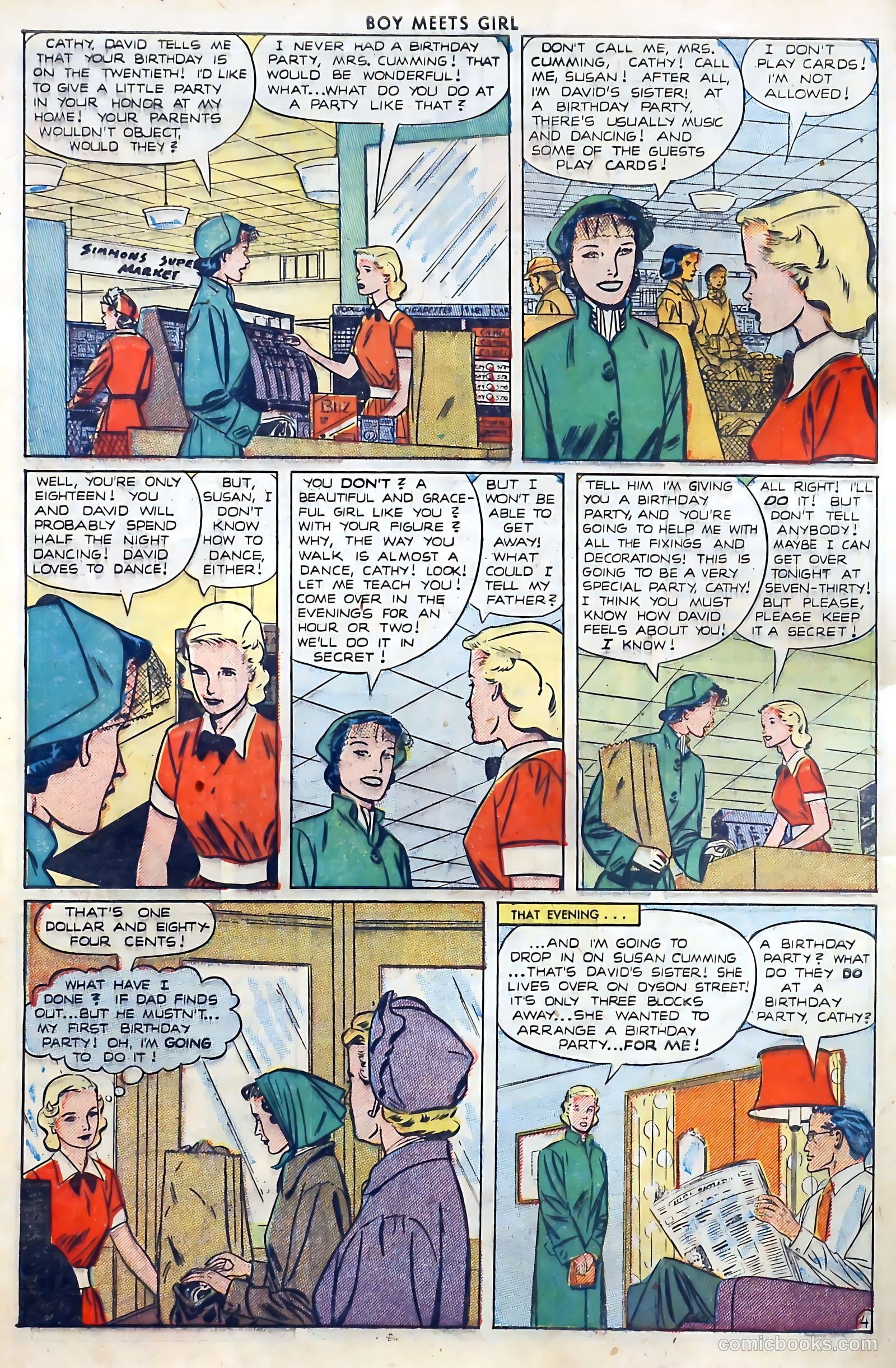 Boy Meets Girl #10 (1951) — page 6 of 52