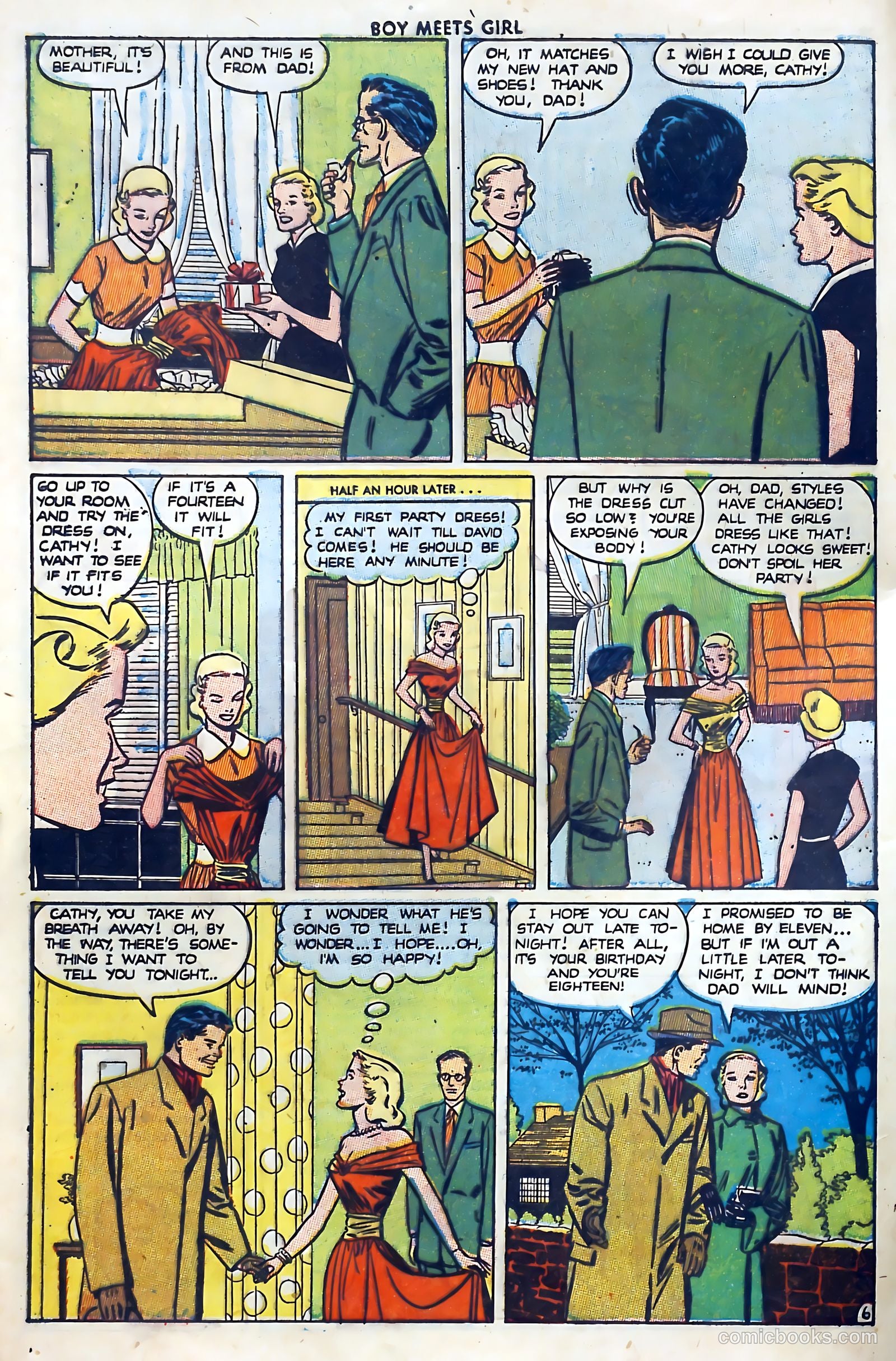 Boy Meets Girl #10 (1951) — page 8 of 52