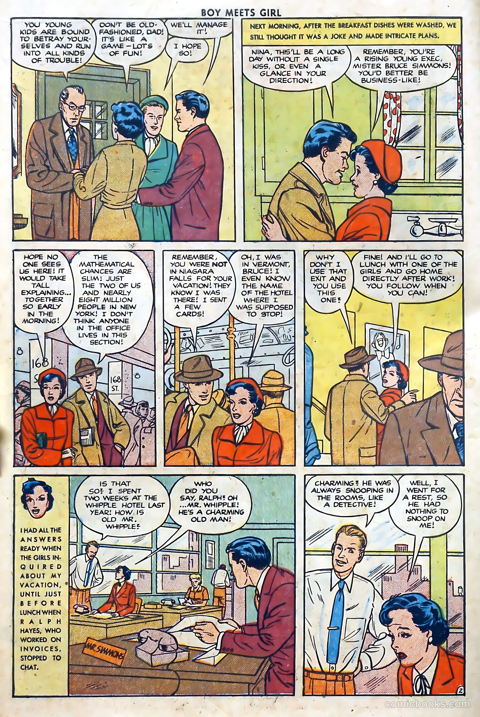 Boy Meets Girl #10 (1951) — page 14 of 52