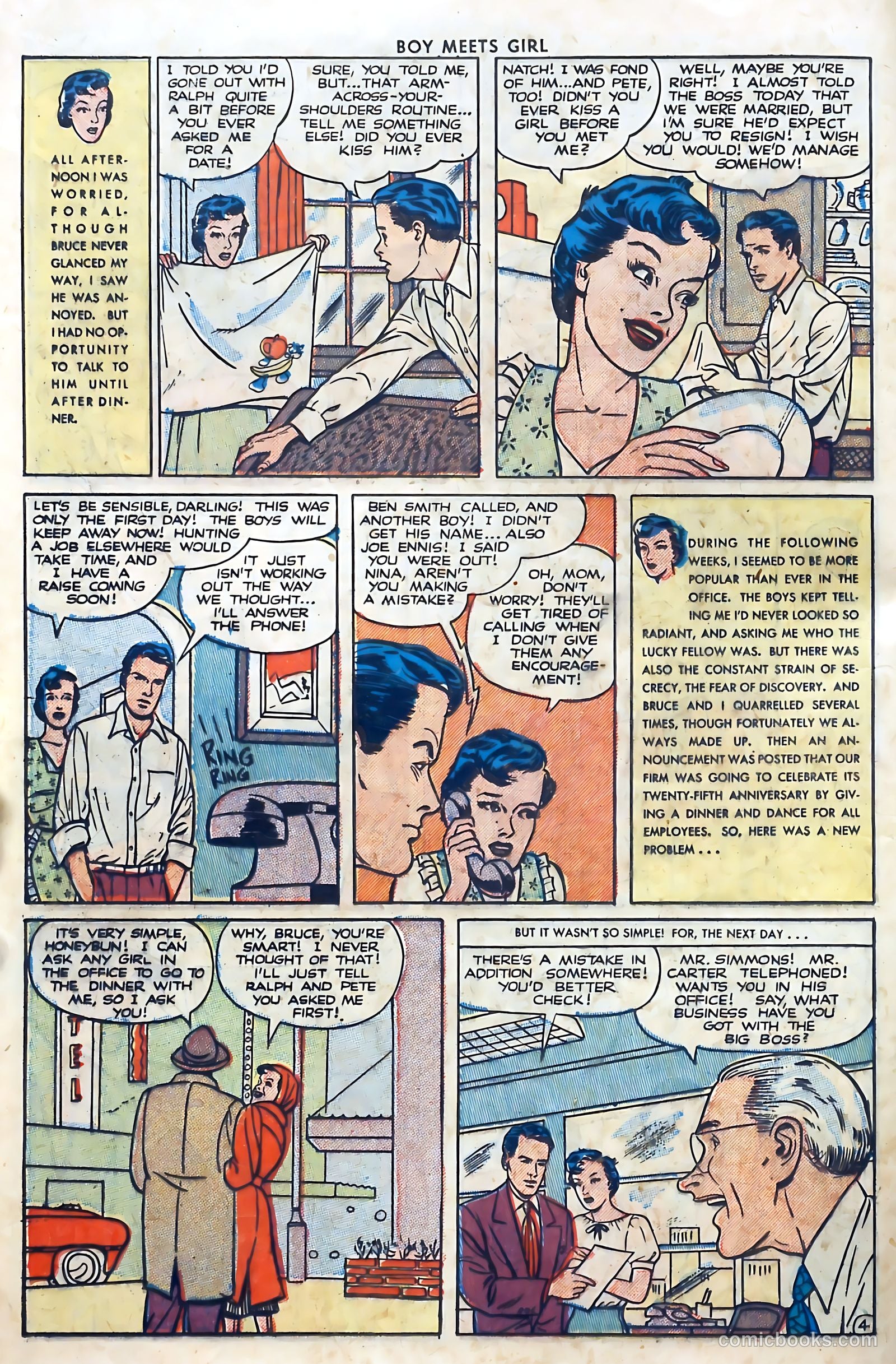Boy Meets Girl #10 (1951) — page 16 of 52