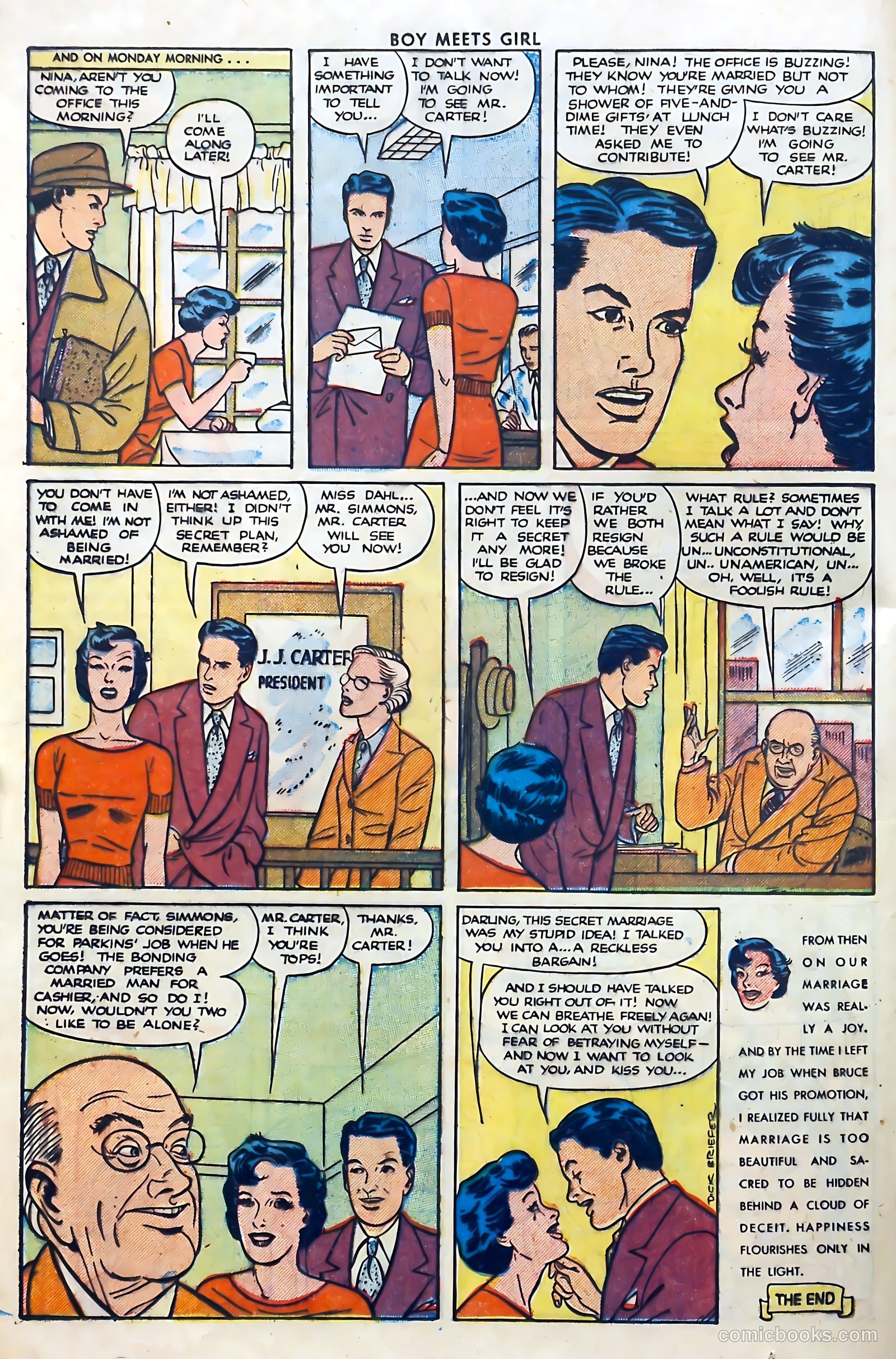Boy Meets Girl #10 (1951) — page 20 of 52