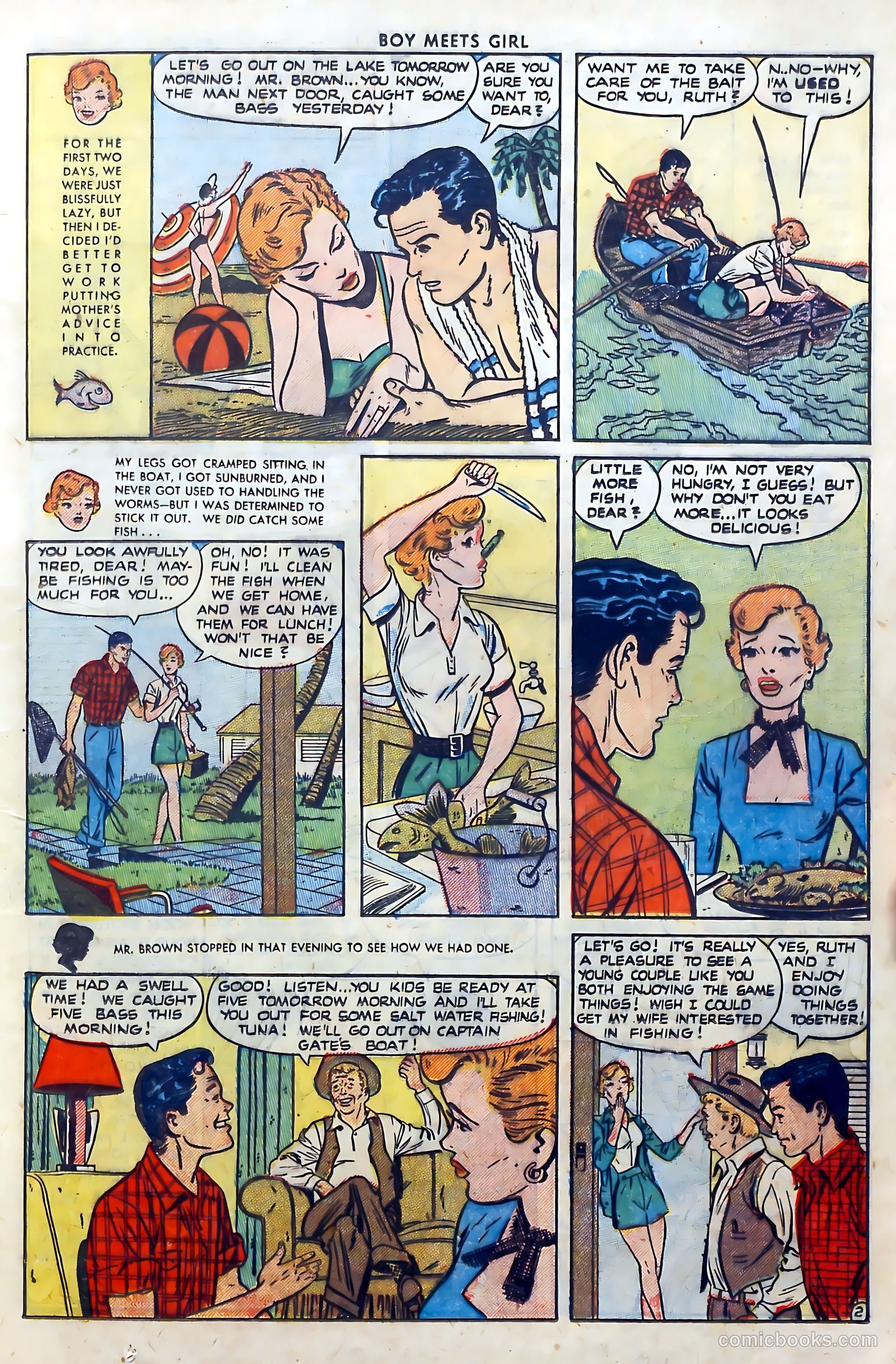 Boy Meets Girl #10 (1951) — page 23 of 52