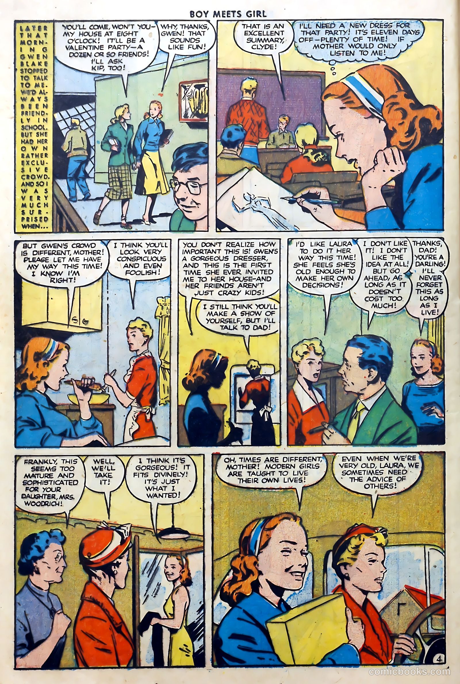 Boy Meets Girl #10 (1951) — page 32 of 52