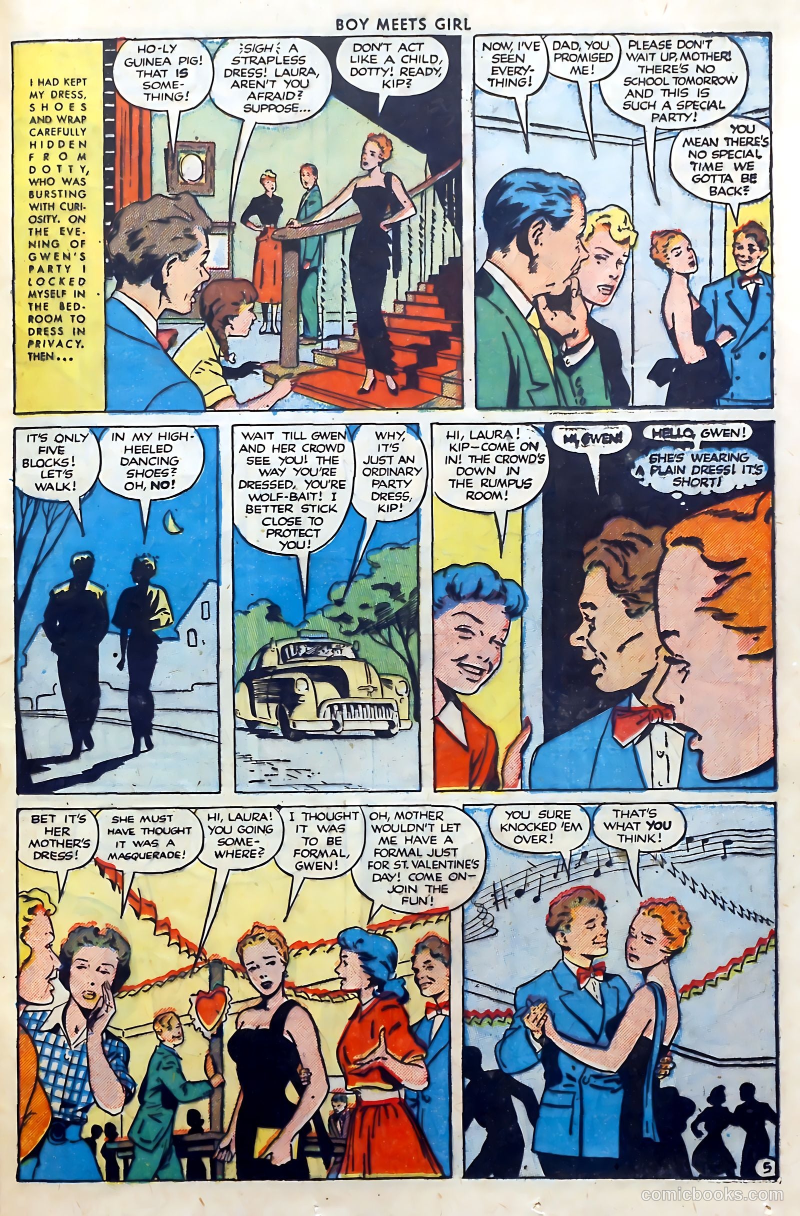 Boy Meets Girl #10 (1951) — page 33 of 52