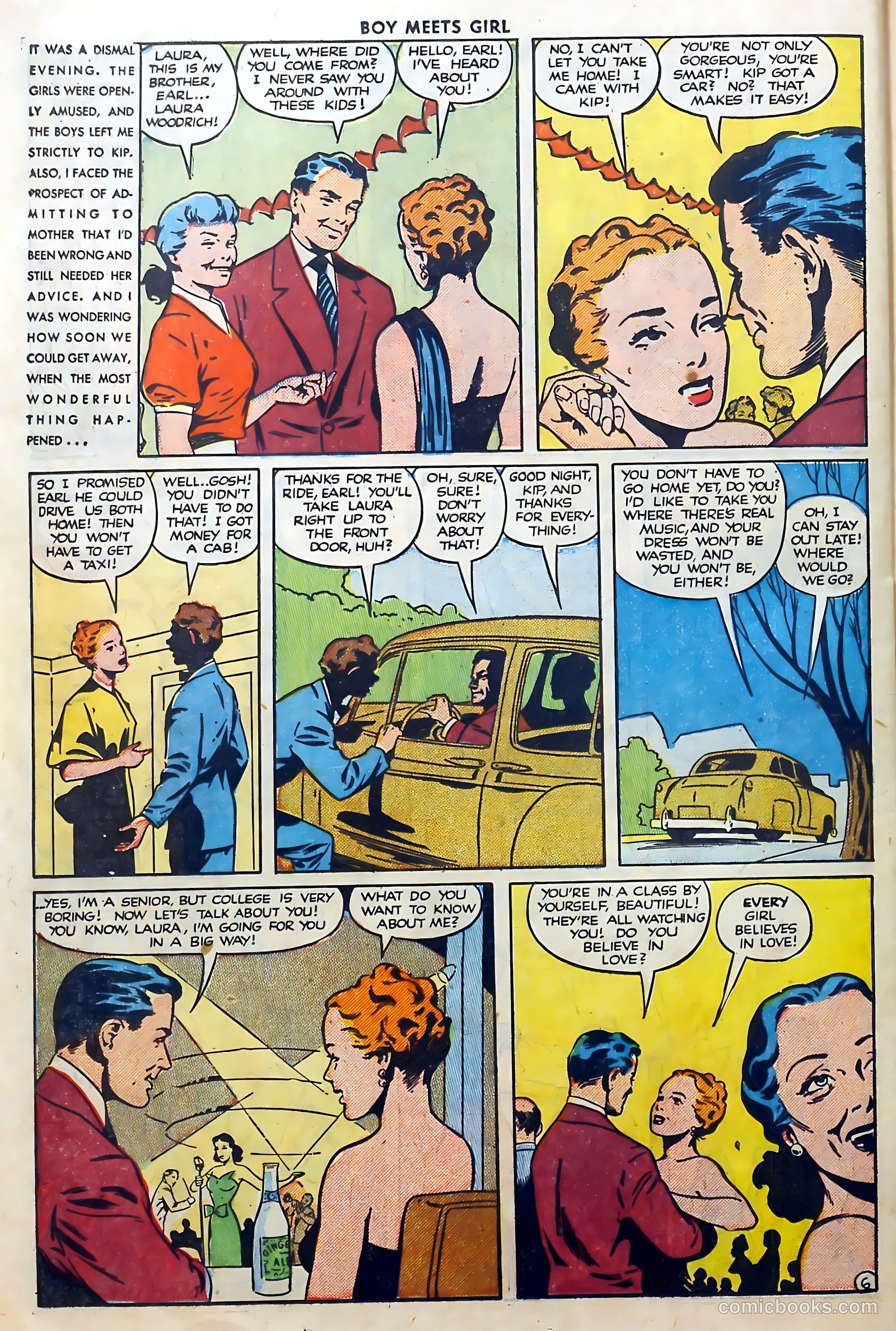 Boy Meets Girl #10 (1951) — page 34 of 52