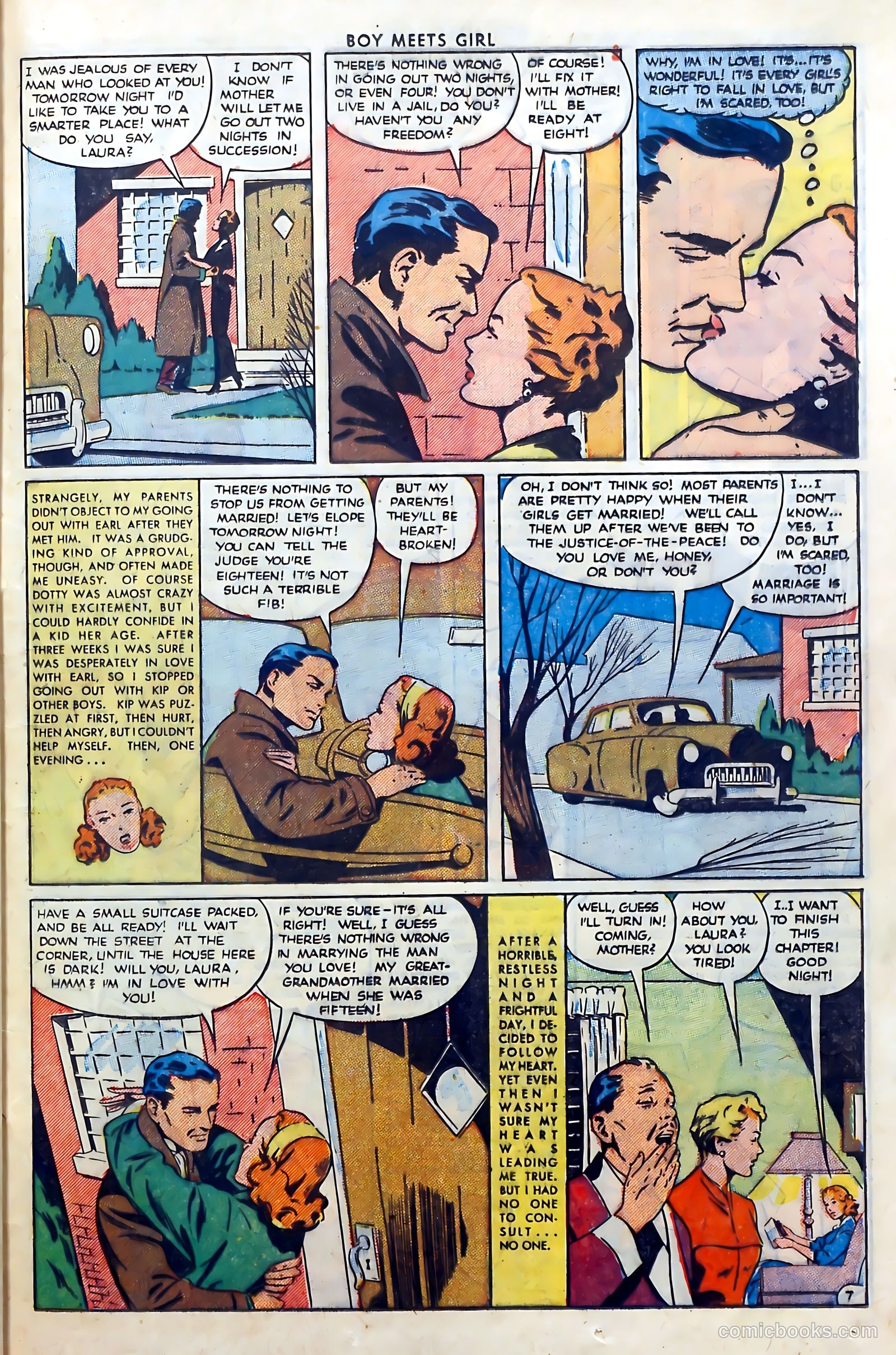 Boy Meets Girl #10 (1951) — page 35 of 52