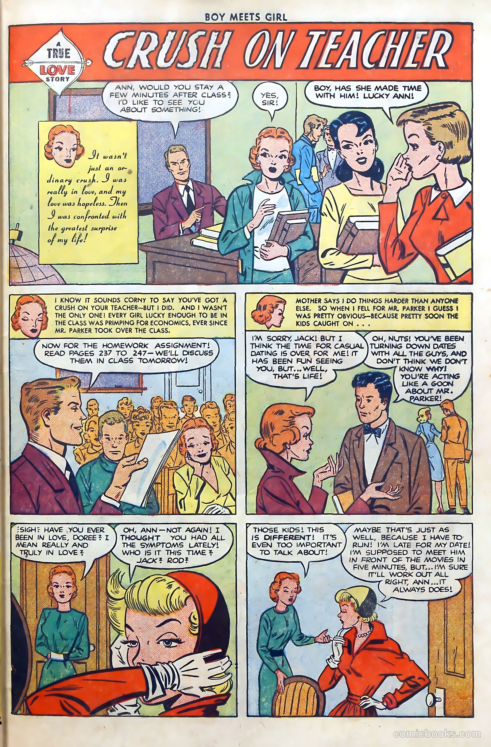 Boy Meets Girl #10 (1951) — page 41 of 52