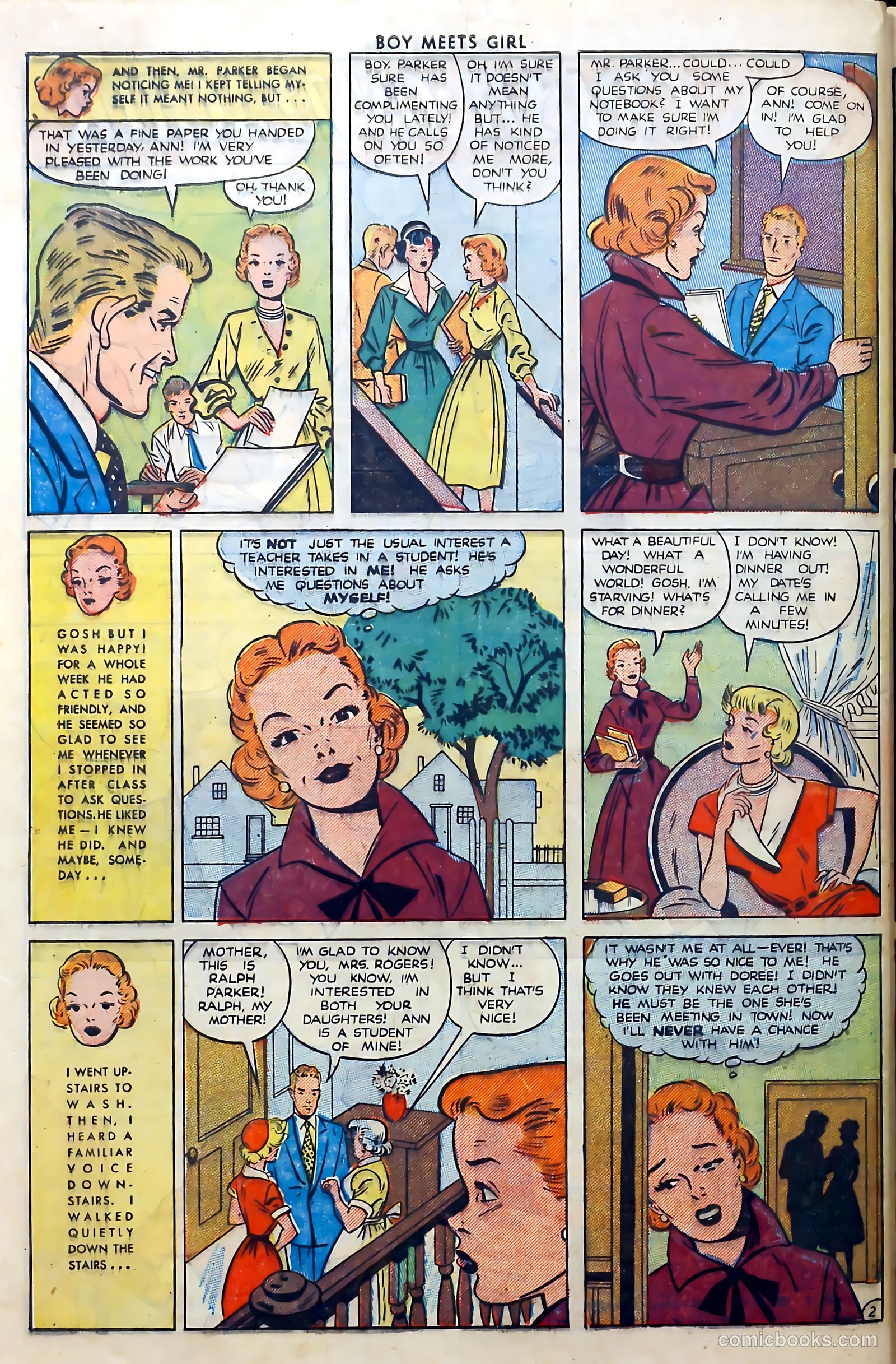 Boy Meets Girl #10 (1951) — page 42 of 52