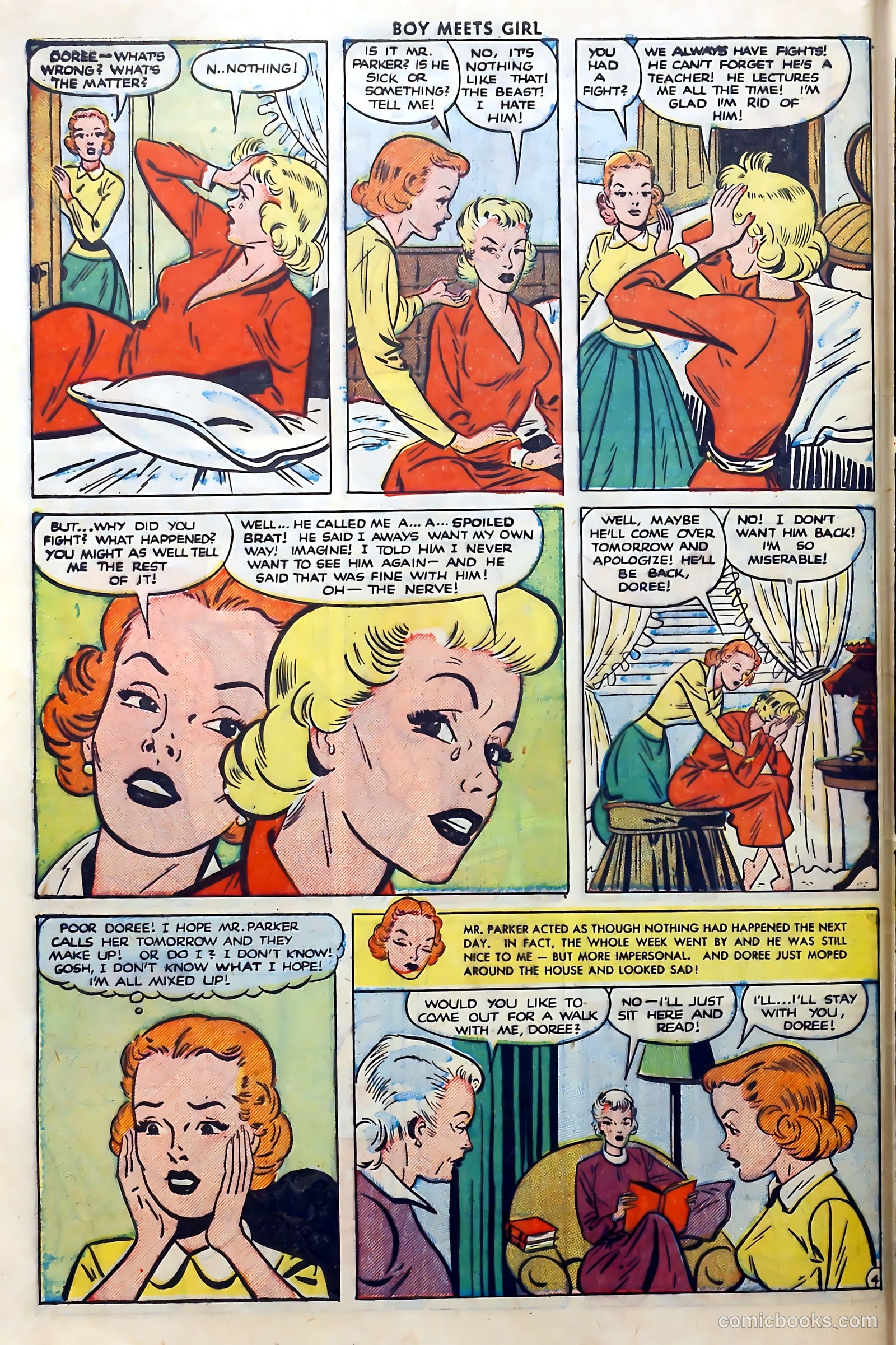 Boy Meets Girl #10 (1951) — page 44 of 52