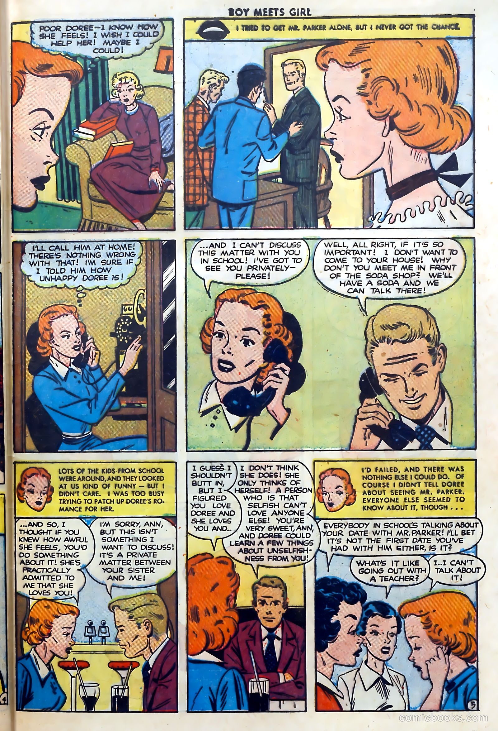 Boy Meets Girl #10 (1951) — page 45 of 52