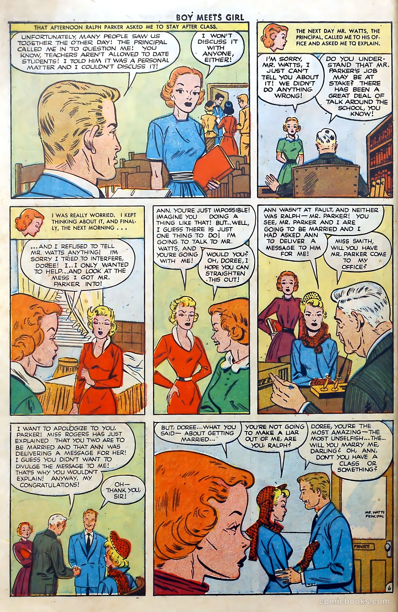 Boy Meets Girl #10 (1951) — page 46 of 52