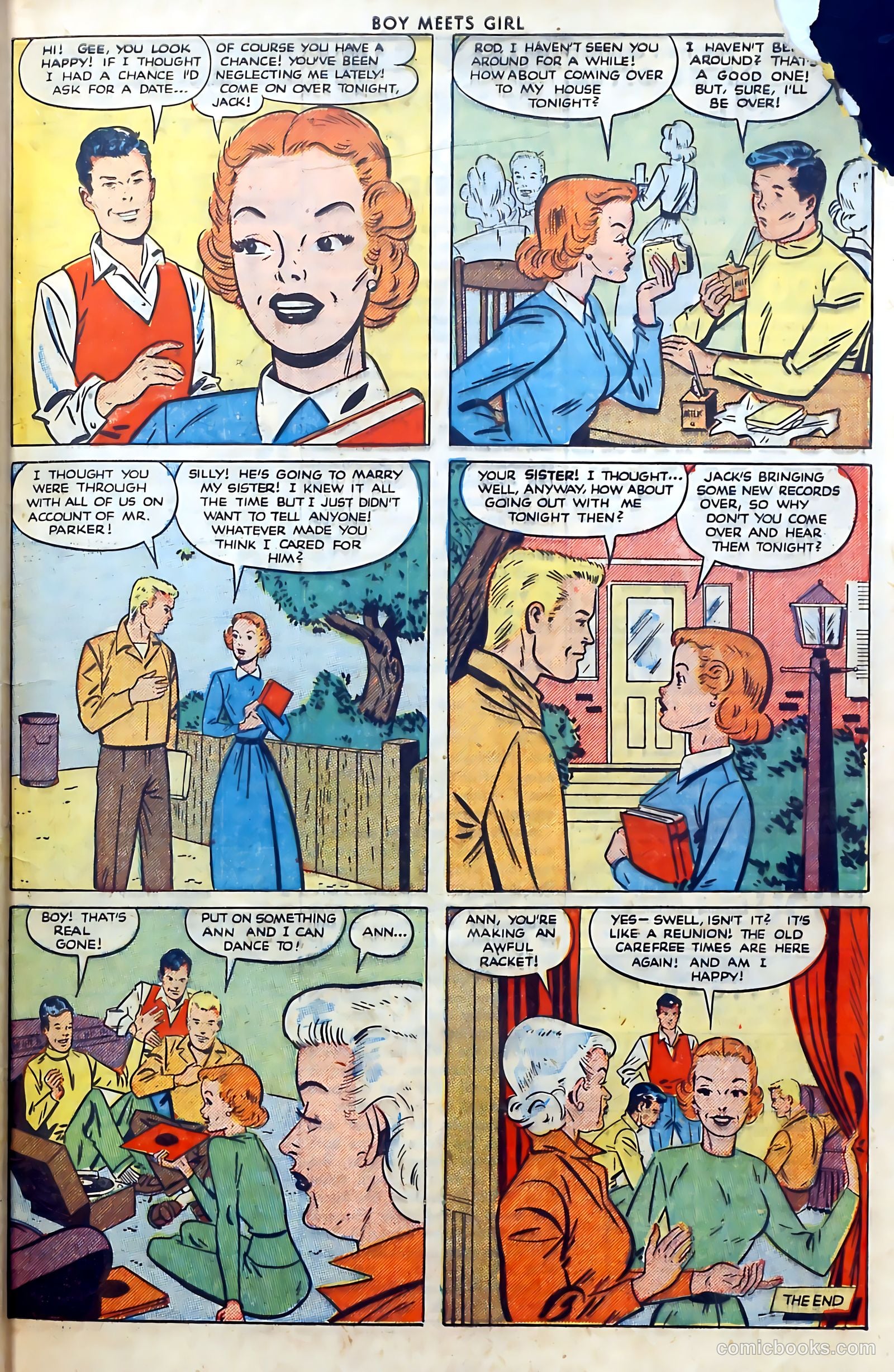 Boy Meets Girl #10 (1951) — page 47 of 52