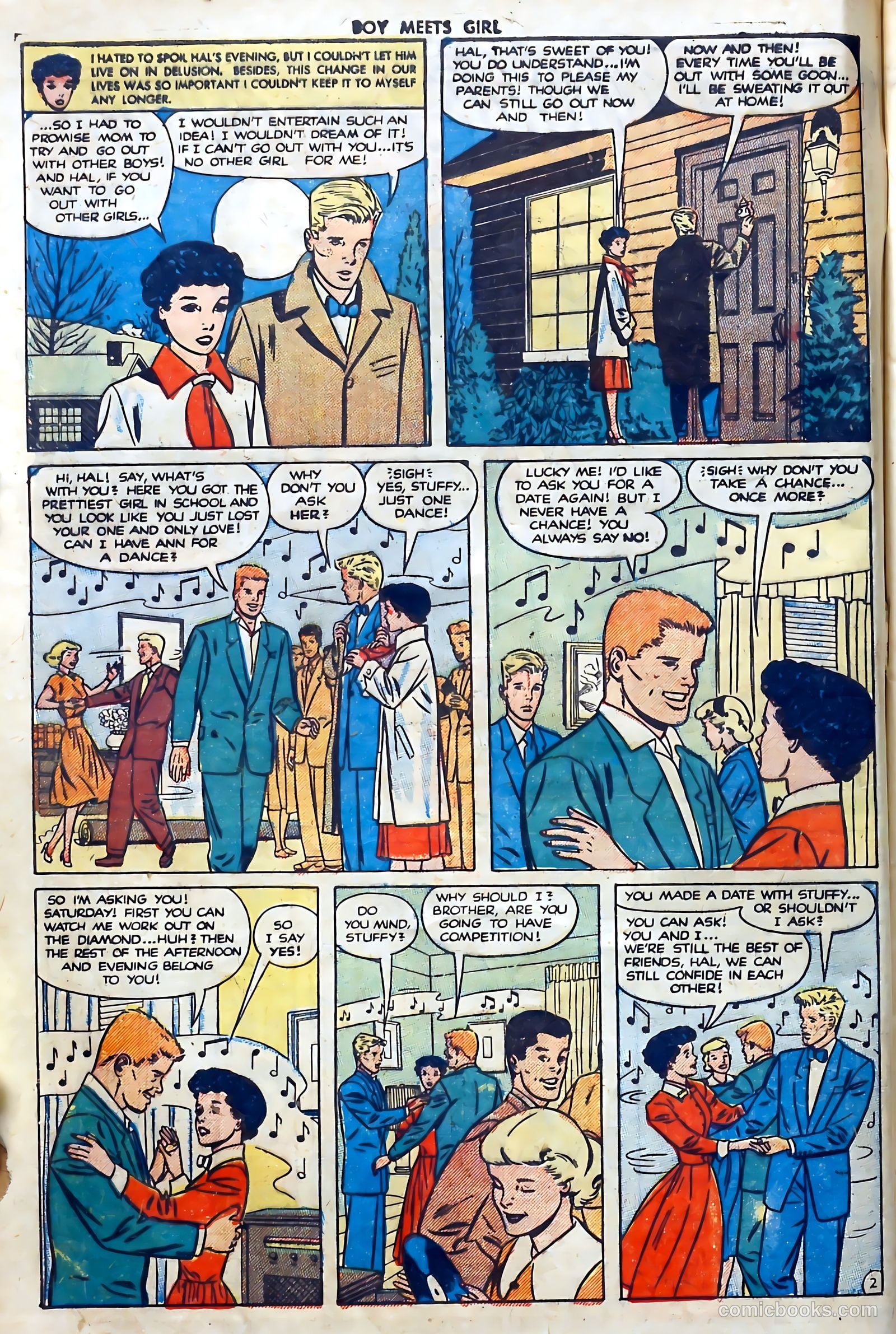 Boy Meets Girl #11 (1951) — page 4 of 52