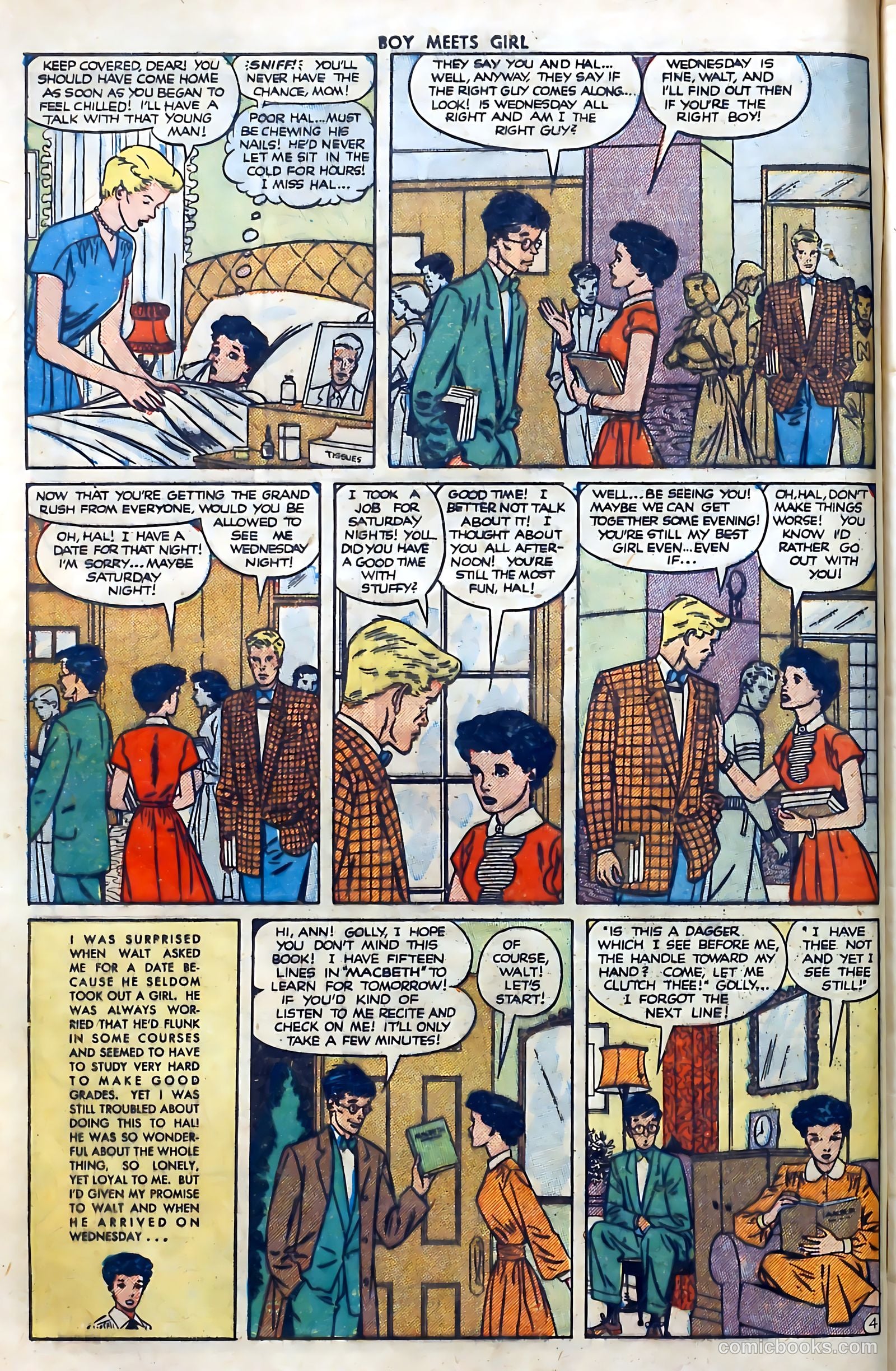 Boy Meets Girl #11 (1951) — page 6 of 52