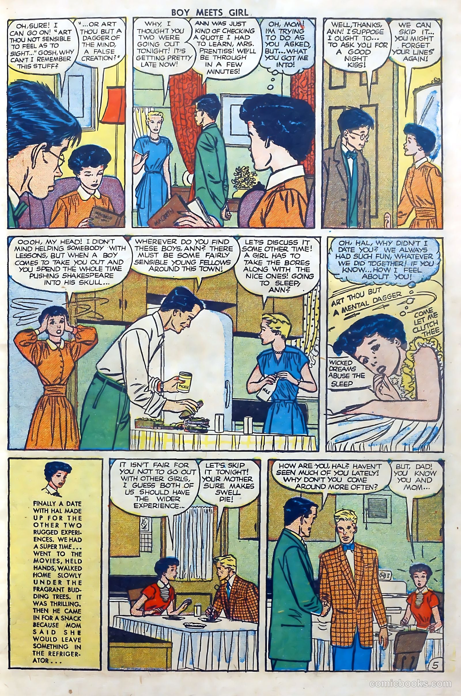 Boy Meets Girl #11 (1951) — page 7 of 52
