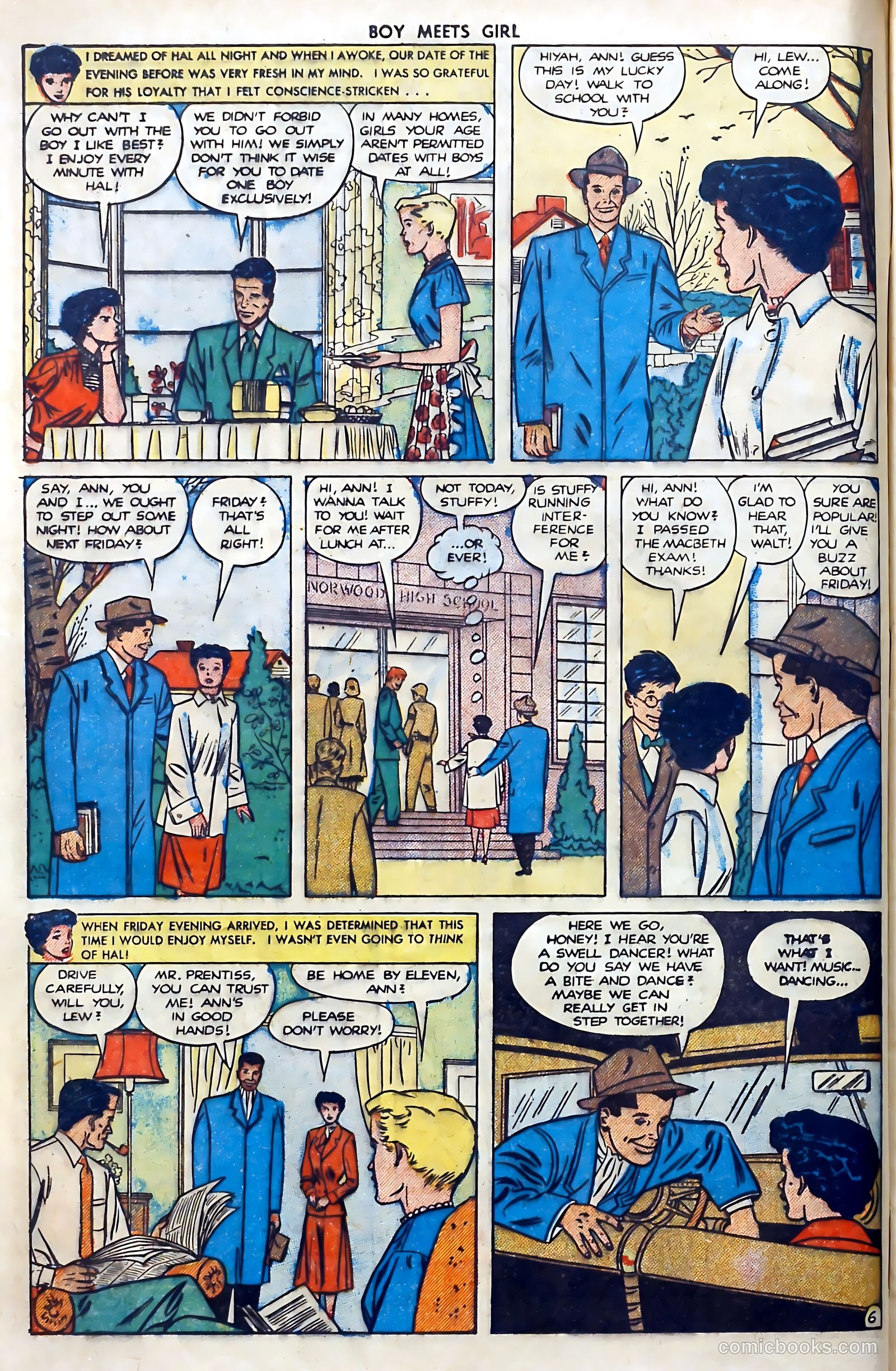 Boy Meets Girl #11 (1951) — page 8 of 52