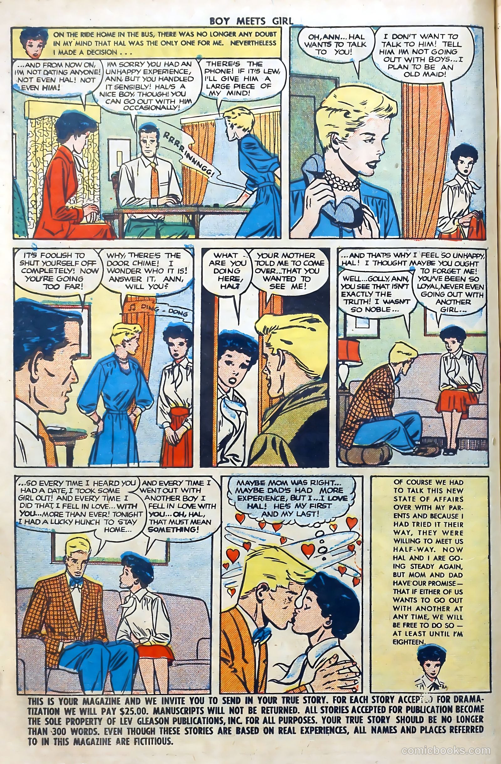 Boy Meets Girl #11 (1951) — page 10 of 52