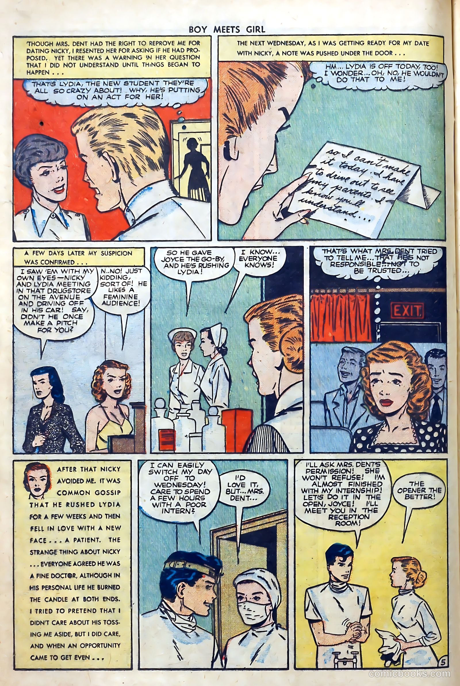 Boy Meets Girl #11 (1951) — page 16 of 52