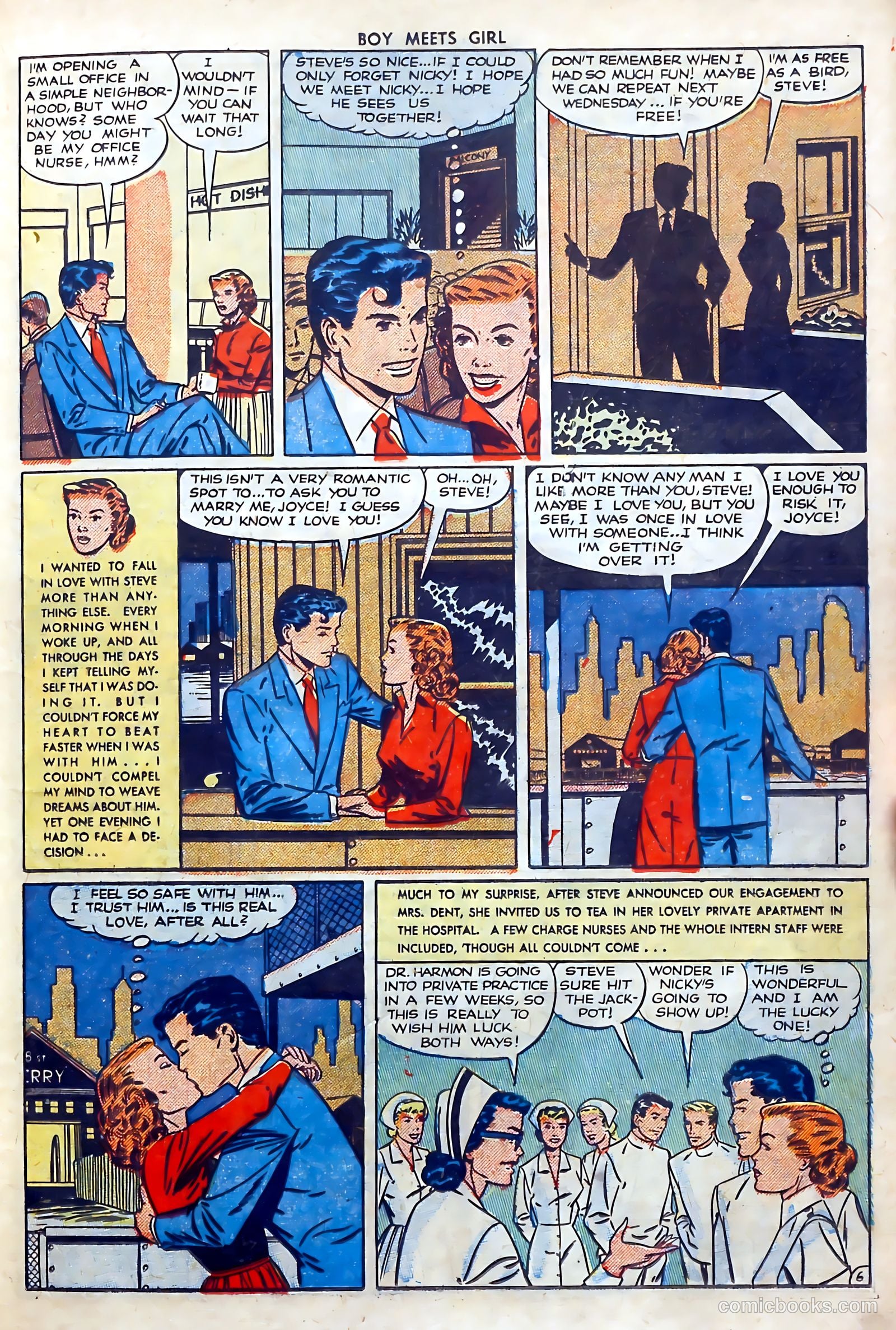 Boy Meets Girl #11 (1951) — page 17 of 52